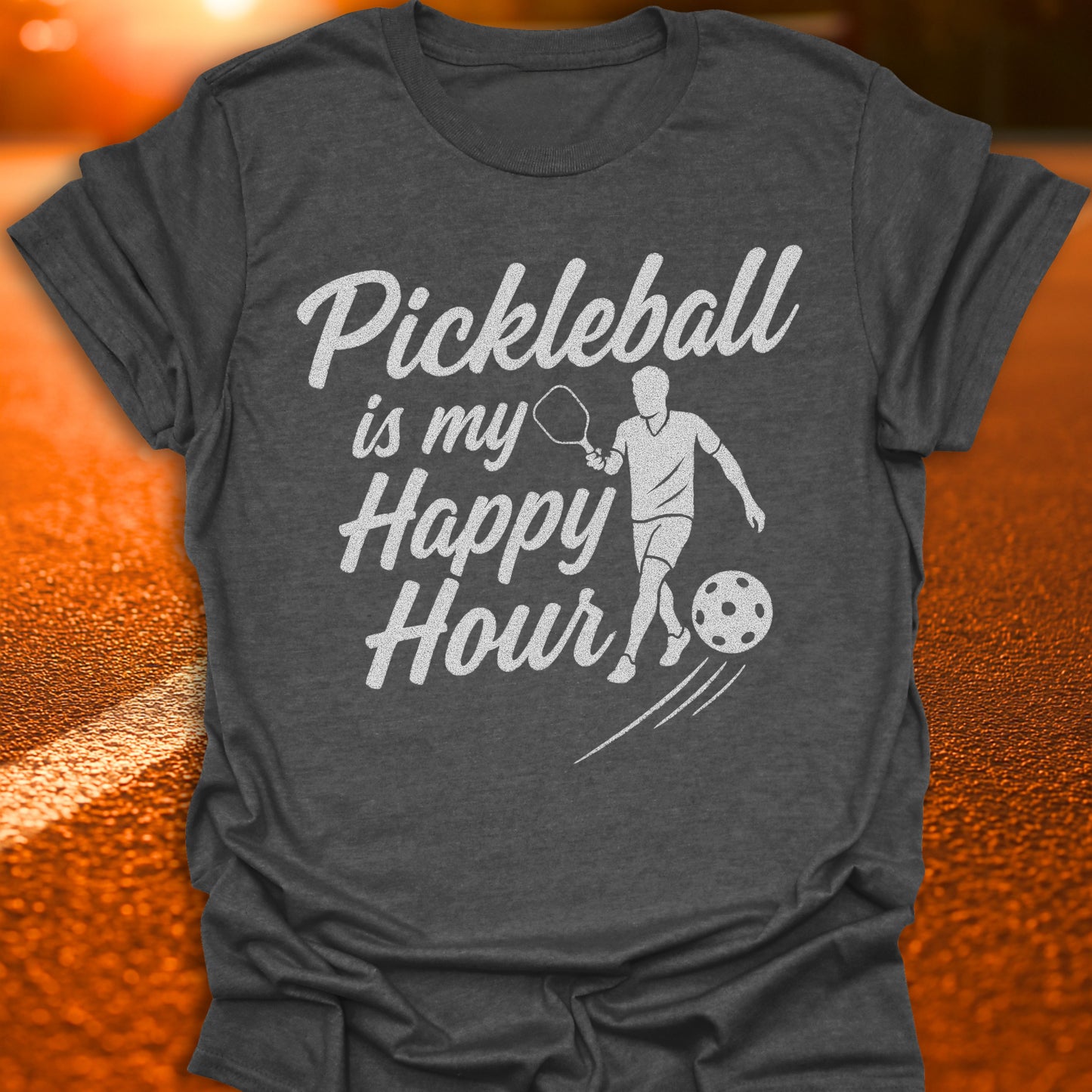 Pickleball Is My Happy Hour T-Shirt