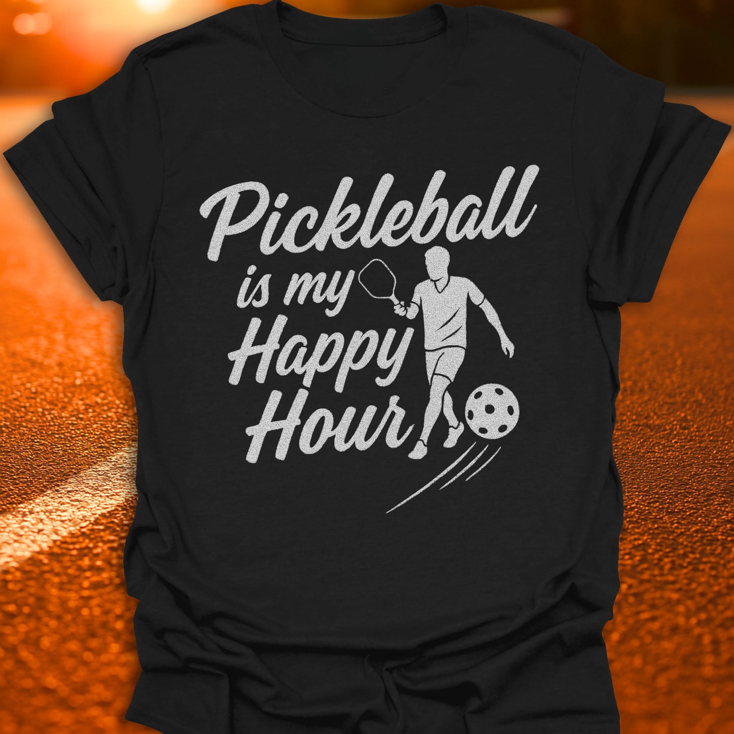 Pickleball Is My Happy Hour T-Shirt