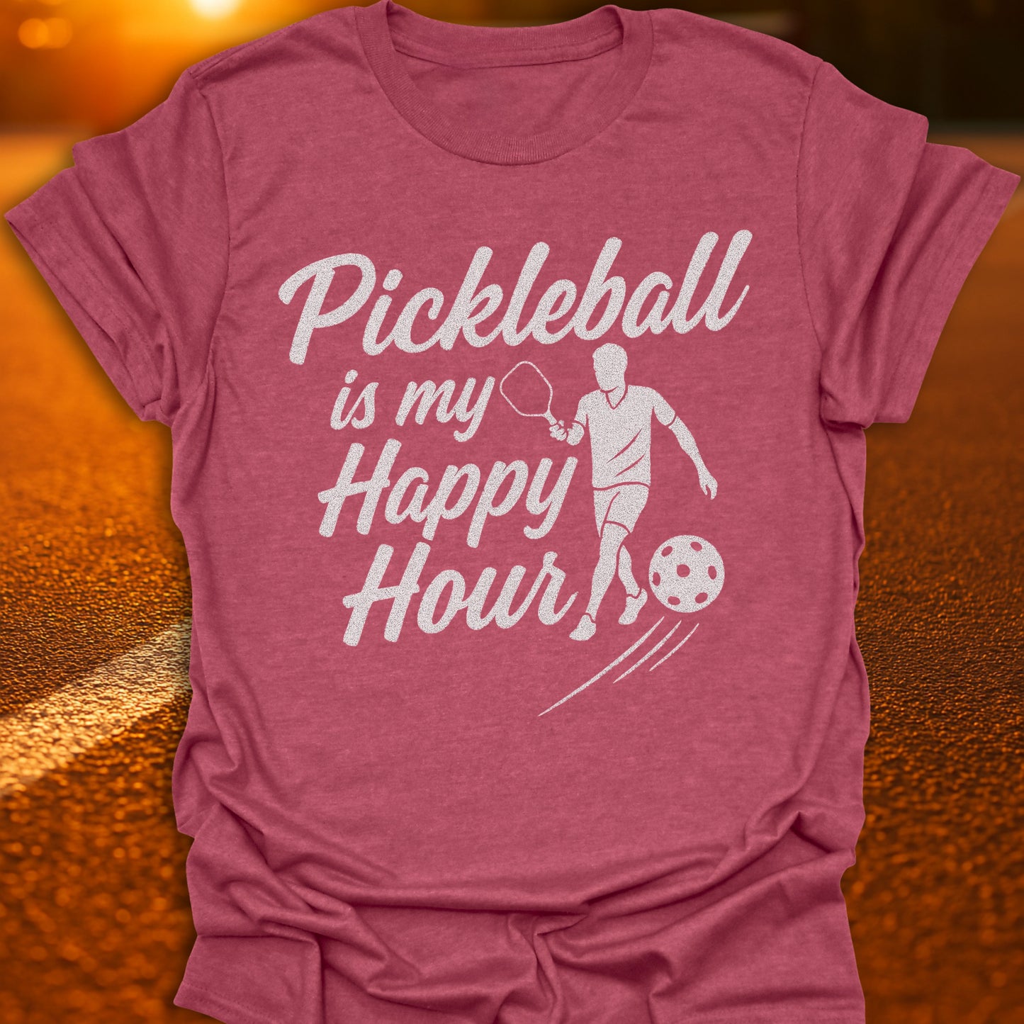 Pickleball Is My Happy Hour T-Shirt