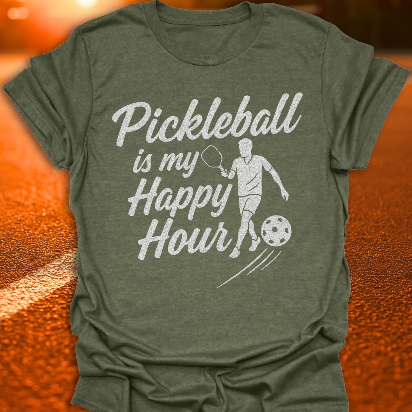 Pickleball Is My Happy Hour T-Shirt