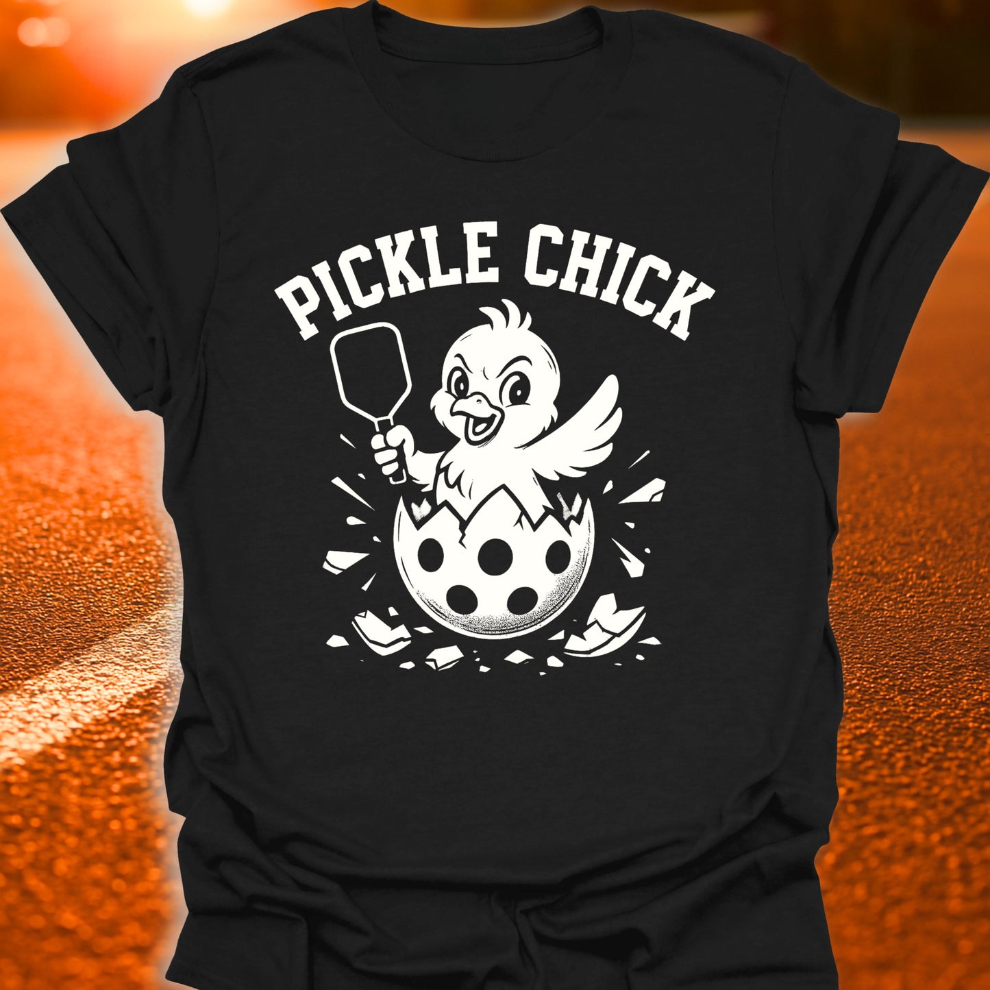 Pickle Chick Varsity T-Shirt