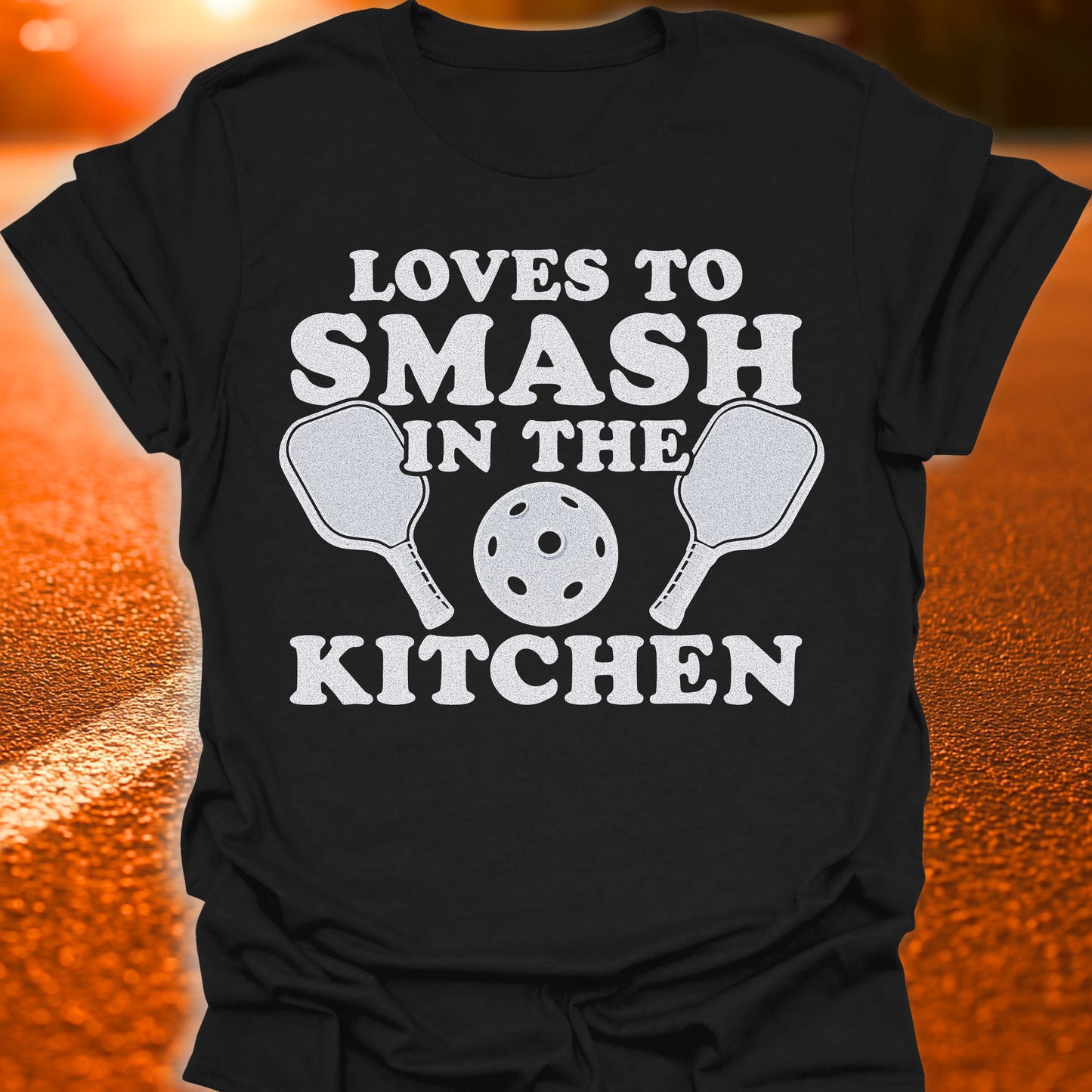 Loves To Smash In The Kitchen (Dark) T-Shirt