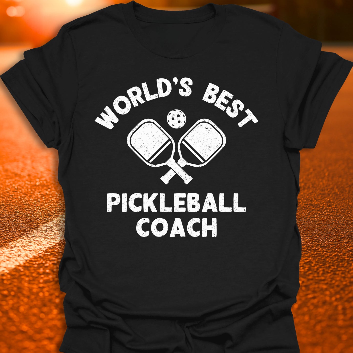 World's Best Pickleball Coach T-Shirt