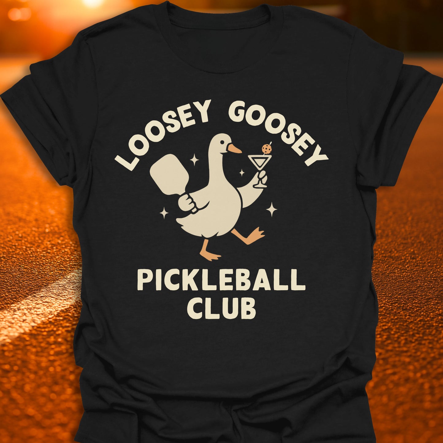 Loosey Goosey Pickleball Club T-shirt