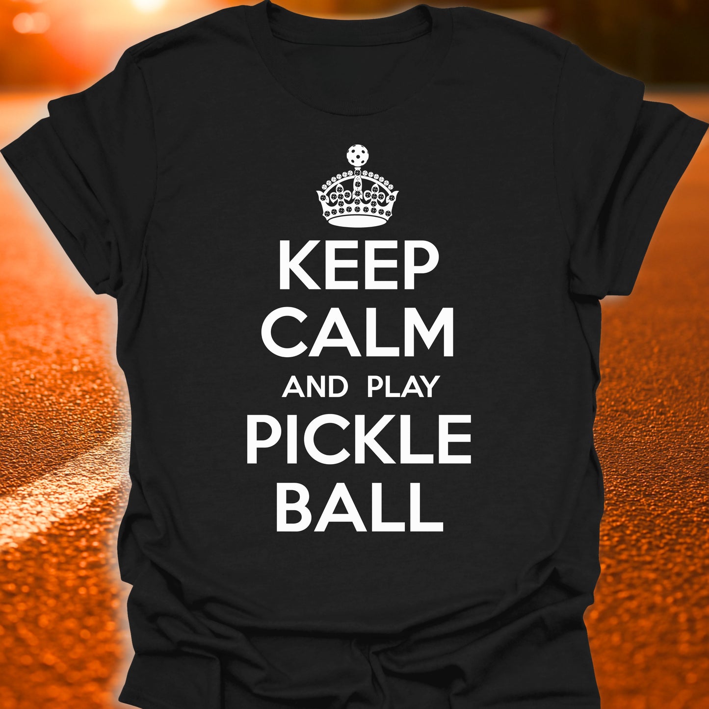 Keep Calm And Play Pickleball T-Shirt