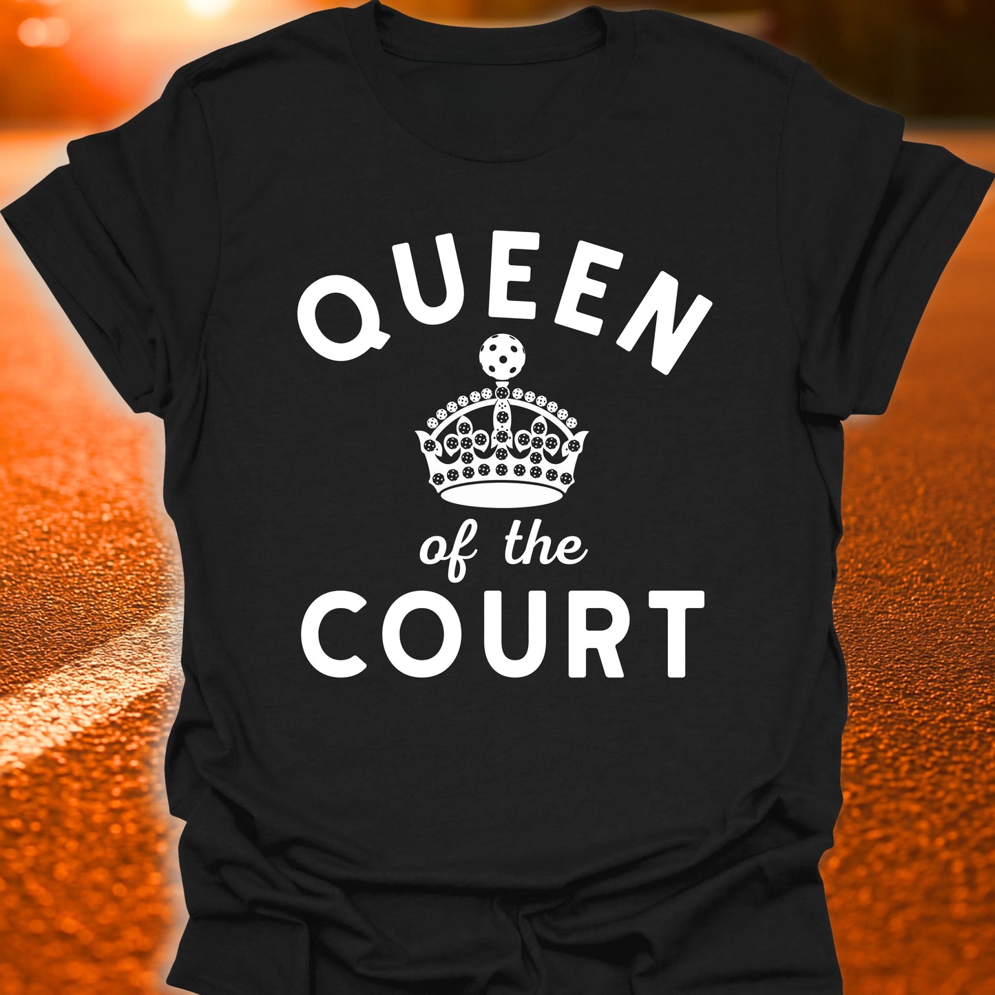 Queen Of The Court Pickleball T-Shirt