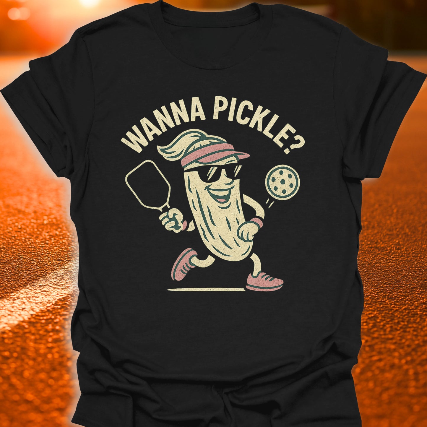 Wanna Pickle? (Feminine, Dark) T-Shirt