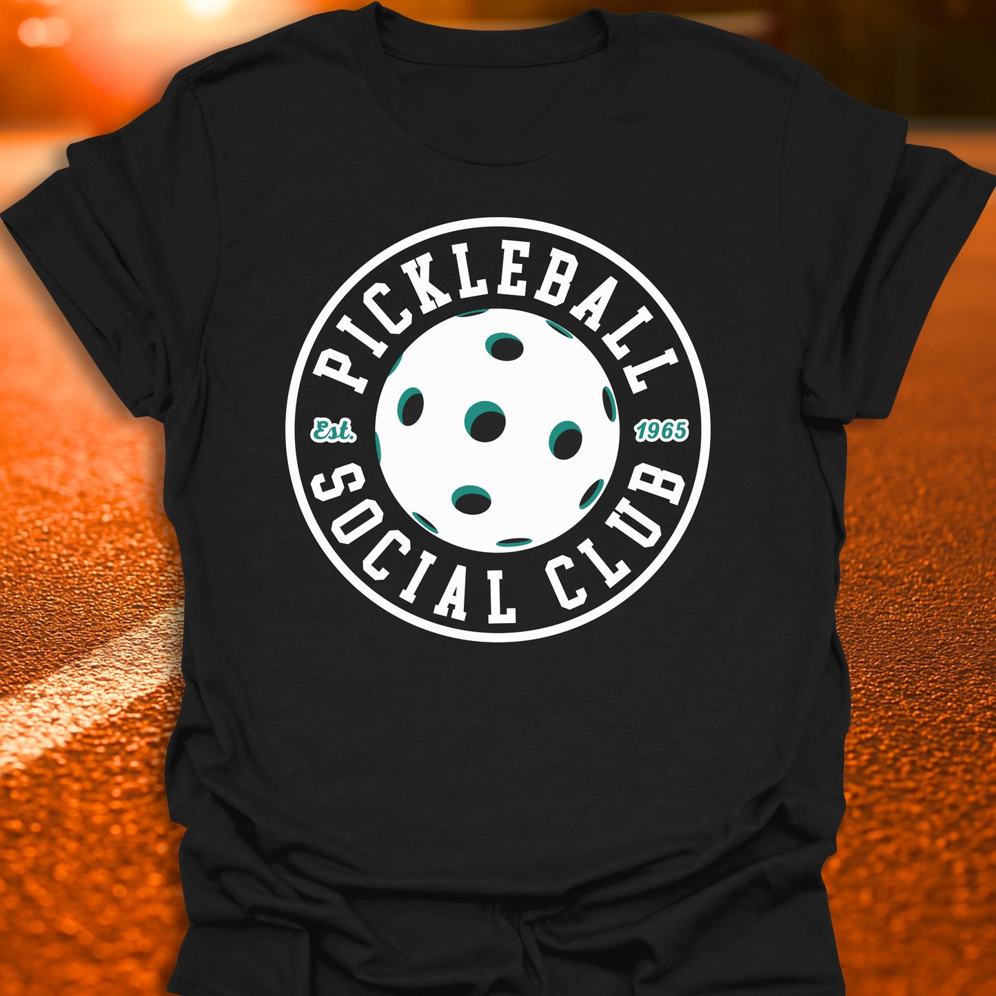 Pickleball Social Club (Circle) T-Shirt