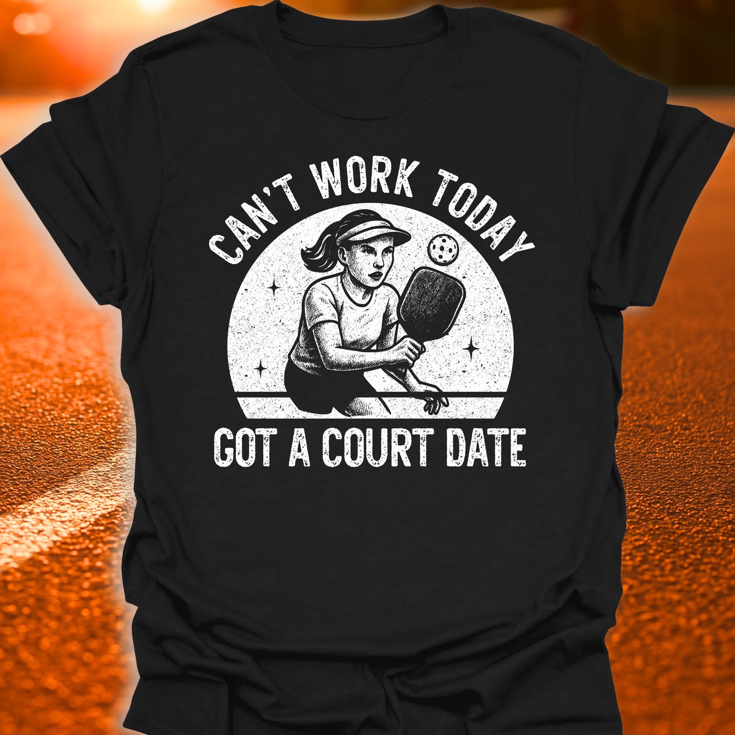 Court Date Pickleball T-Shirt