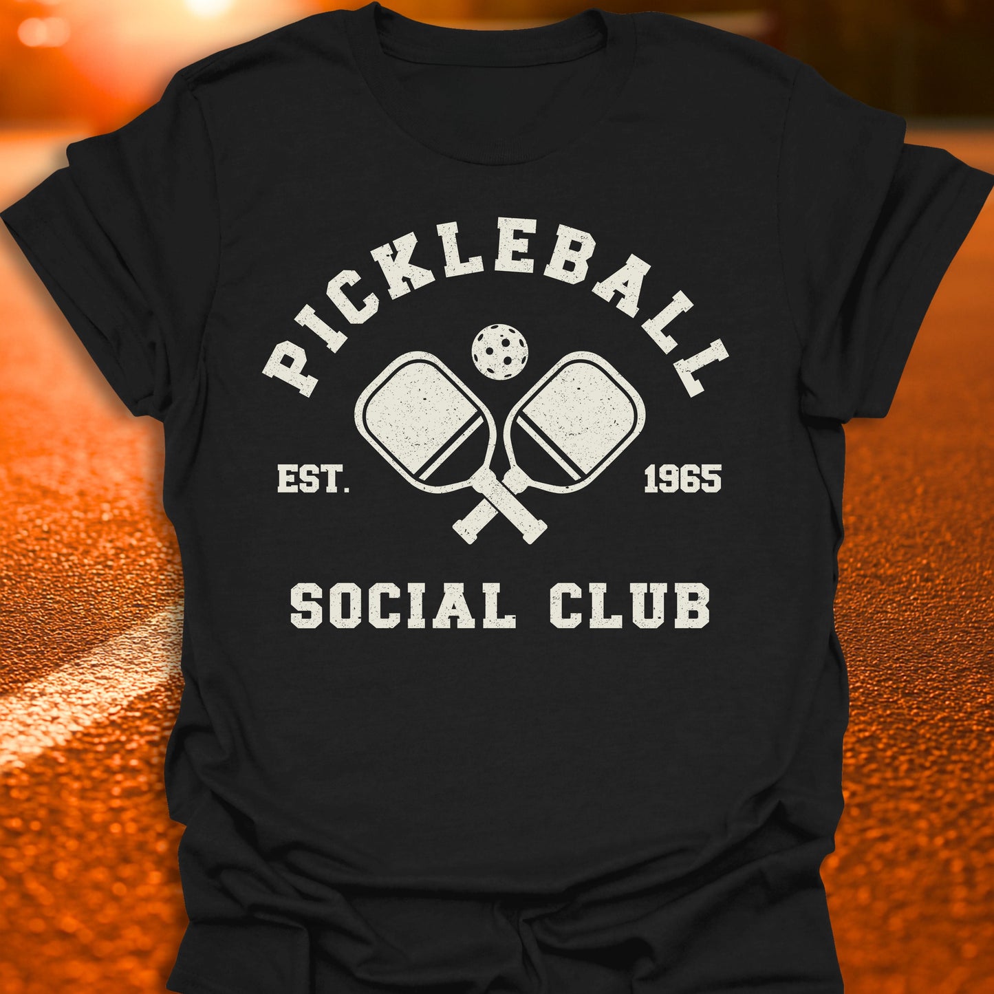 Pickleball Social Club (Varsity) T-Shirt