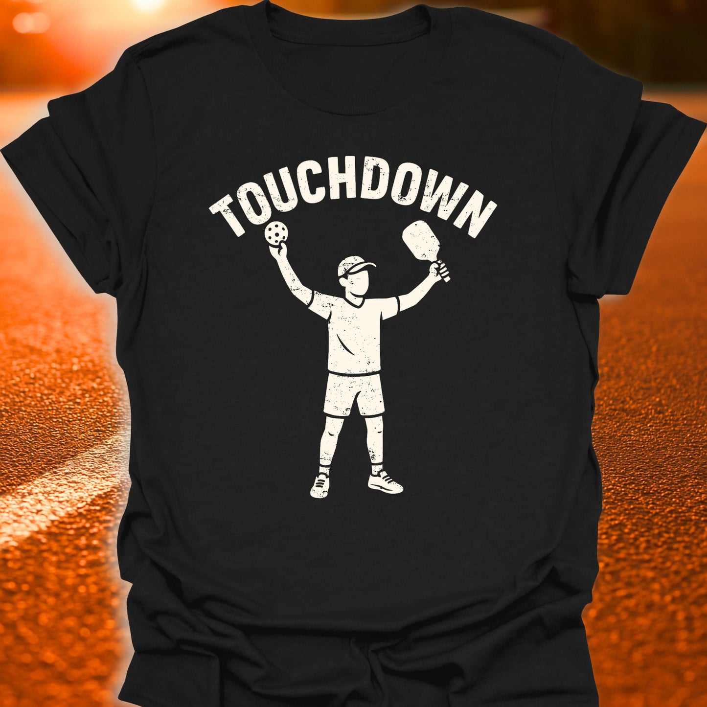 Touchdown Vintage Pickleball T-Shirt