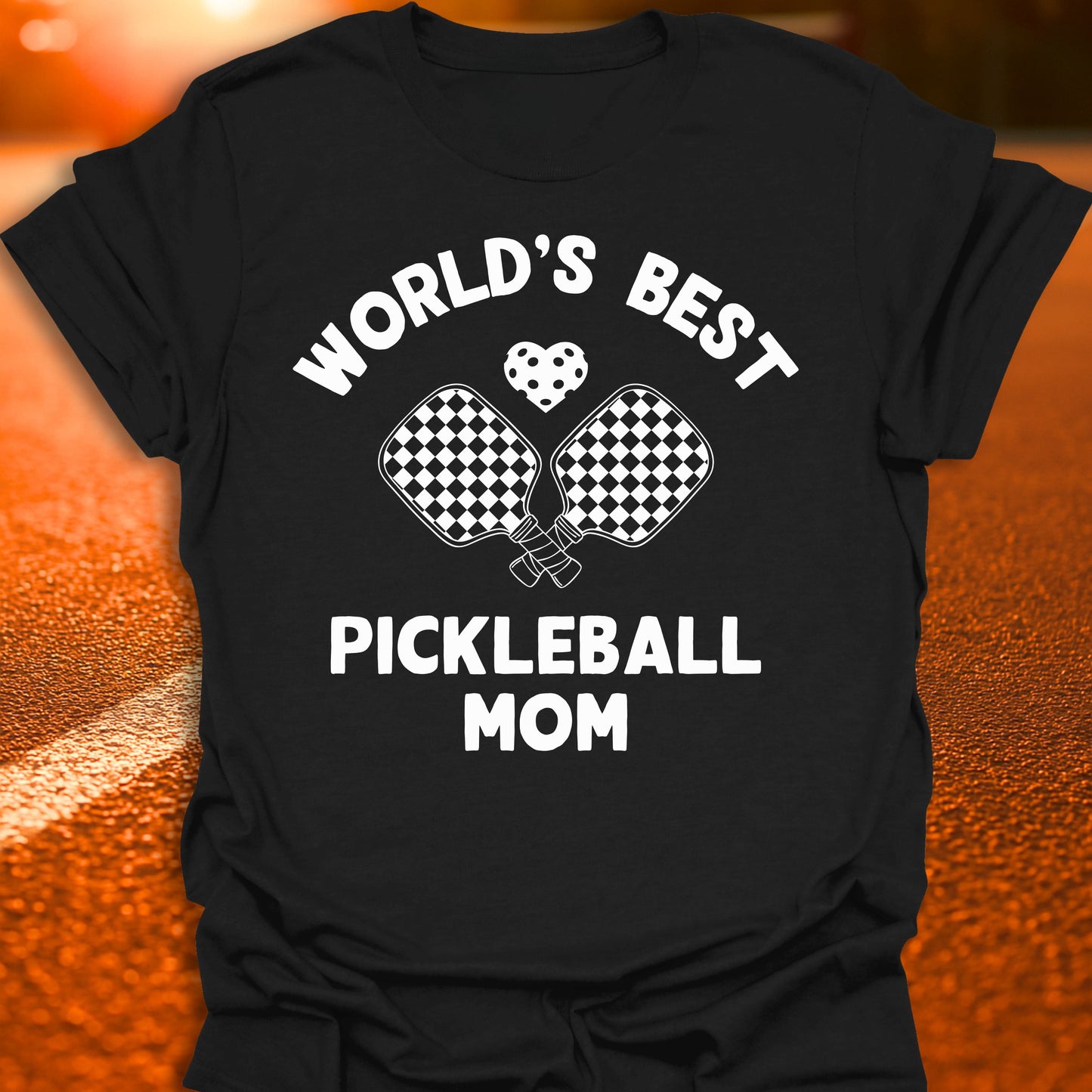 World's Best Pickleball Mom T-Shirt