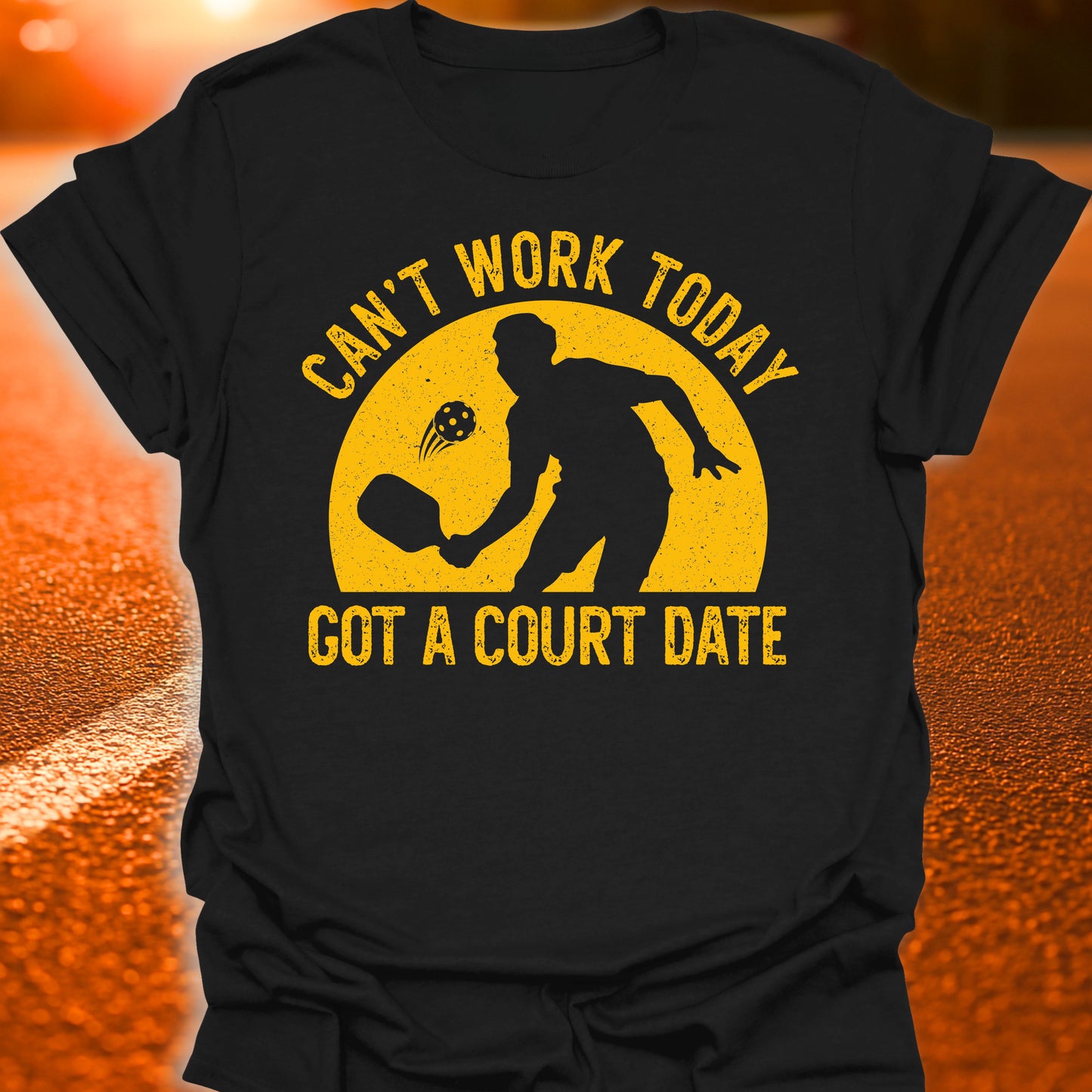 Court Date Pickleball T-Shirt