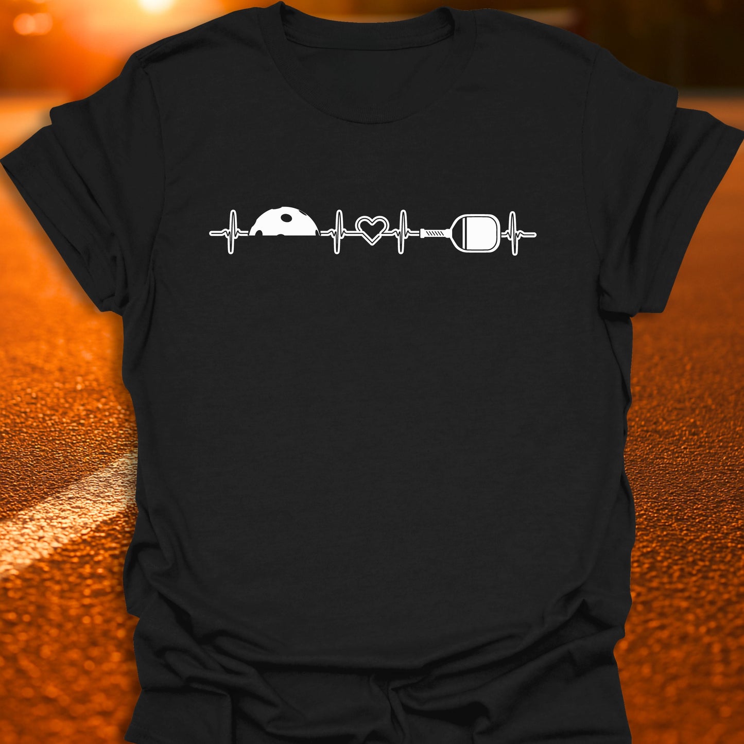 Pickleball Heartbeat T-Shirt