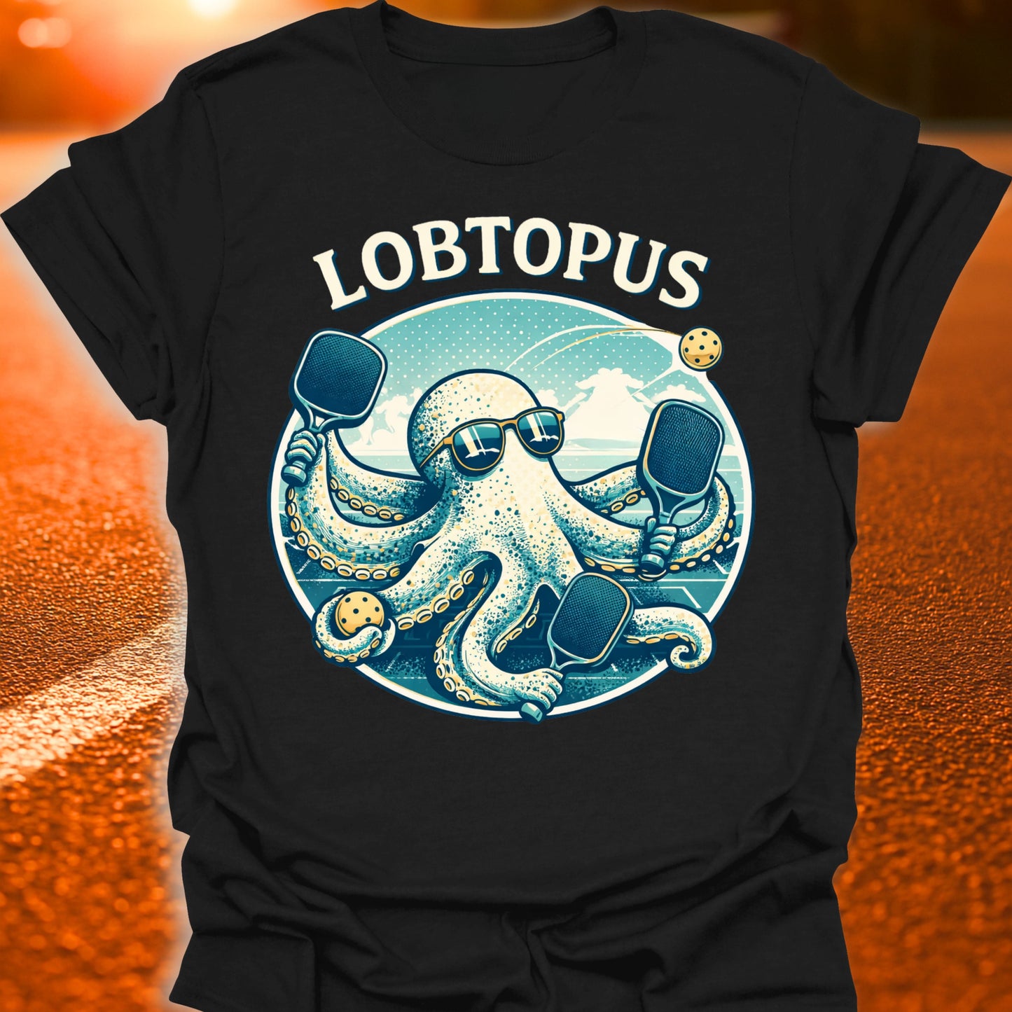 Lobtopus Pickleball T-Shirt