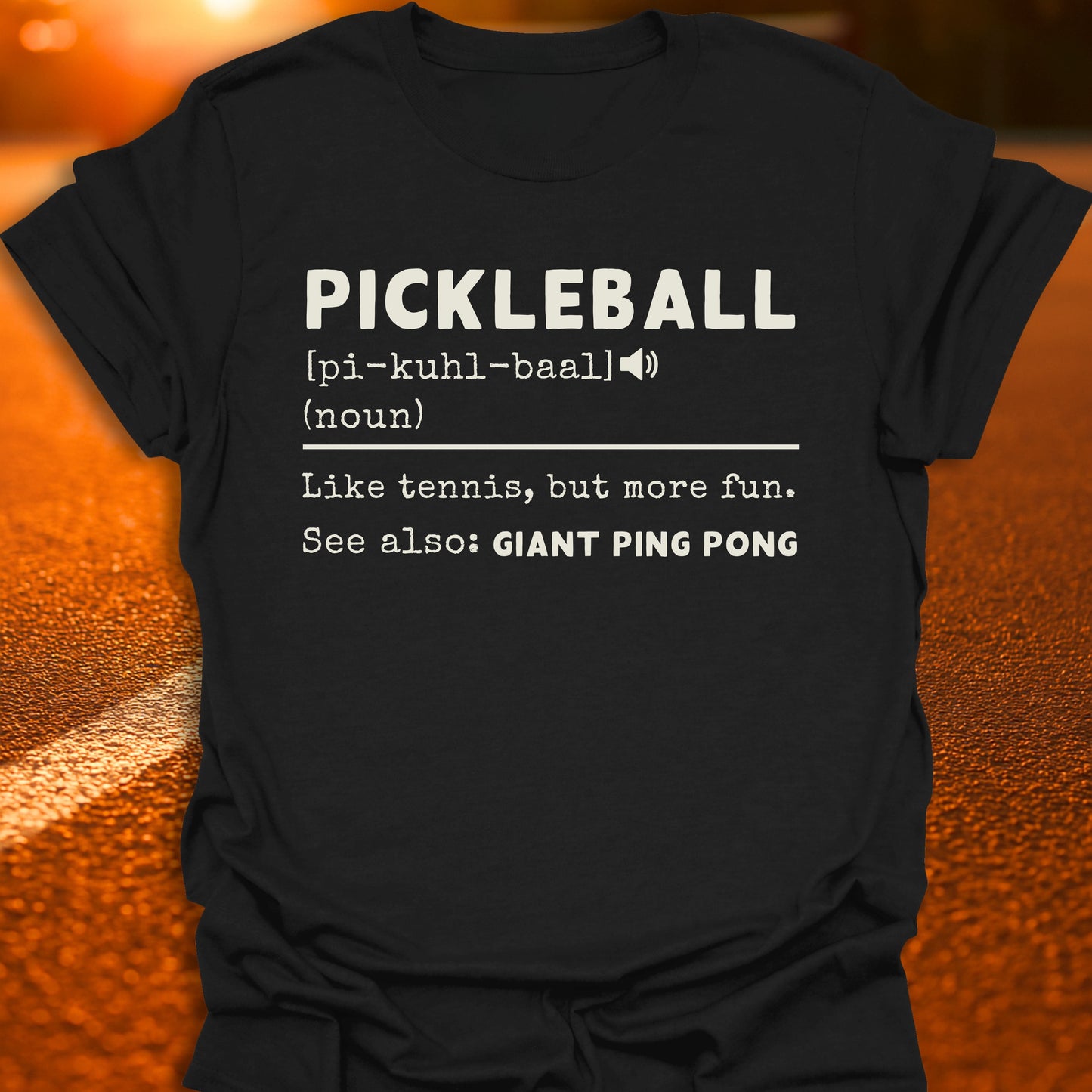 Pickleball Definition T-Shirt