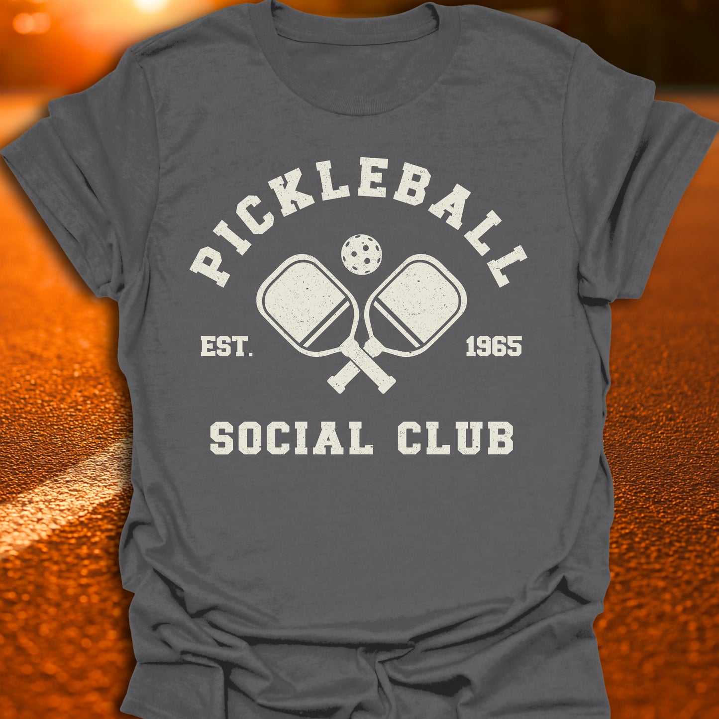 Pickleball Social Club (Varsity) T-Shirt