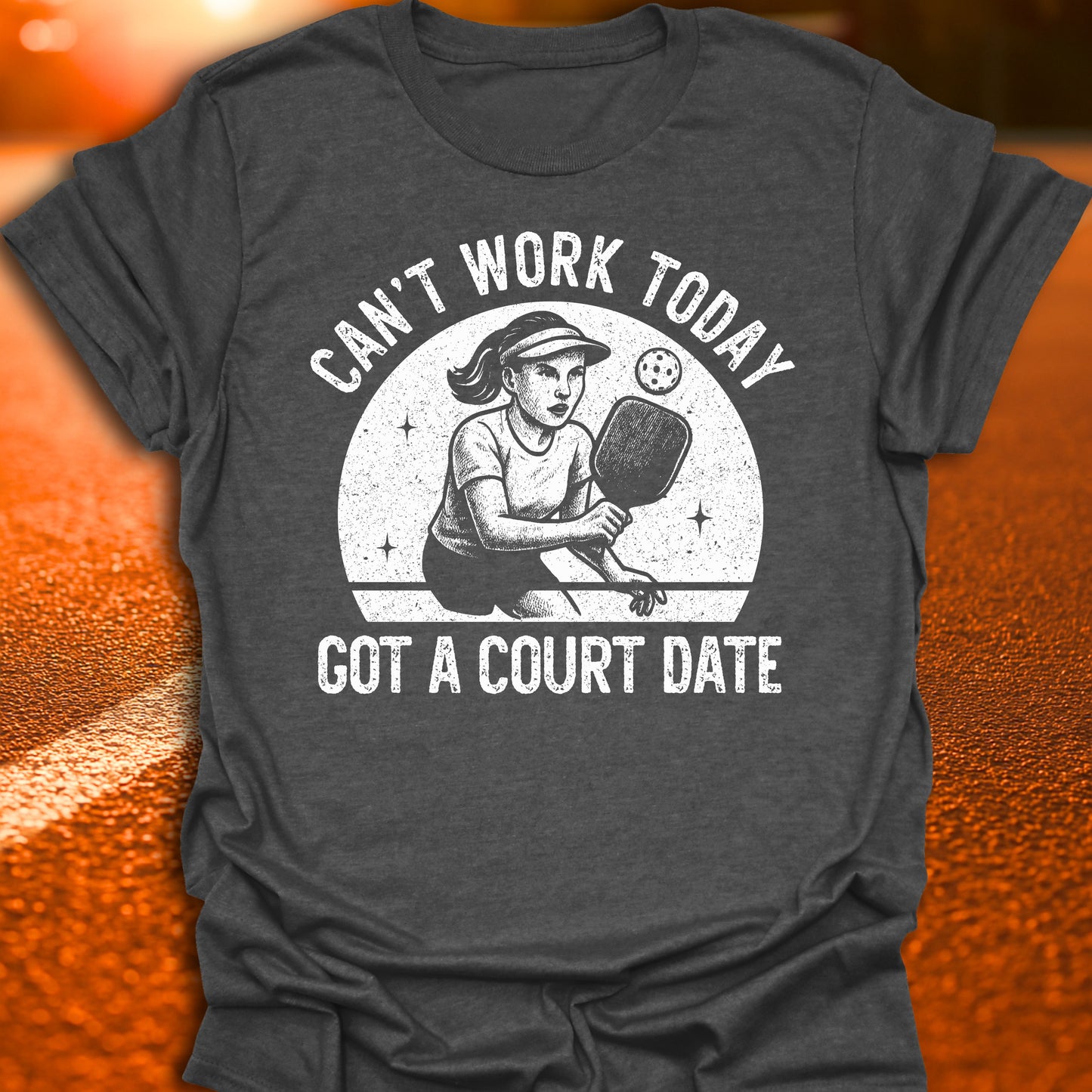 Court Date Pickleball T-Shirt