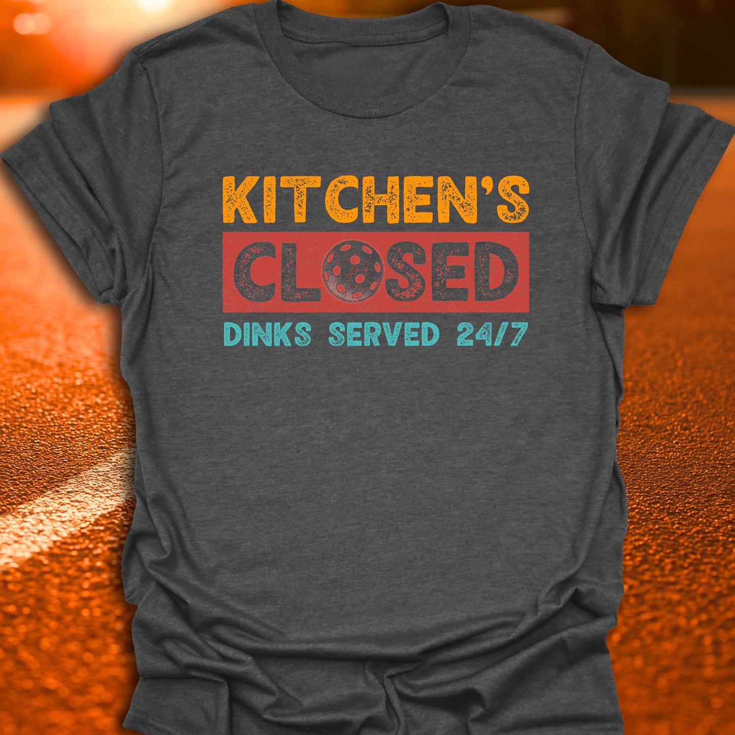 Kitchen's Closed Retro T-Shirt