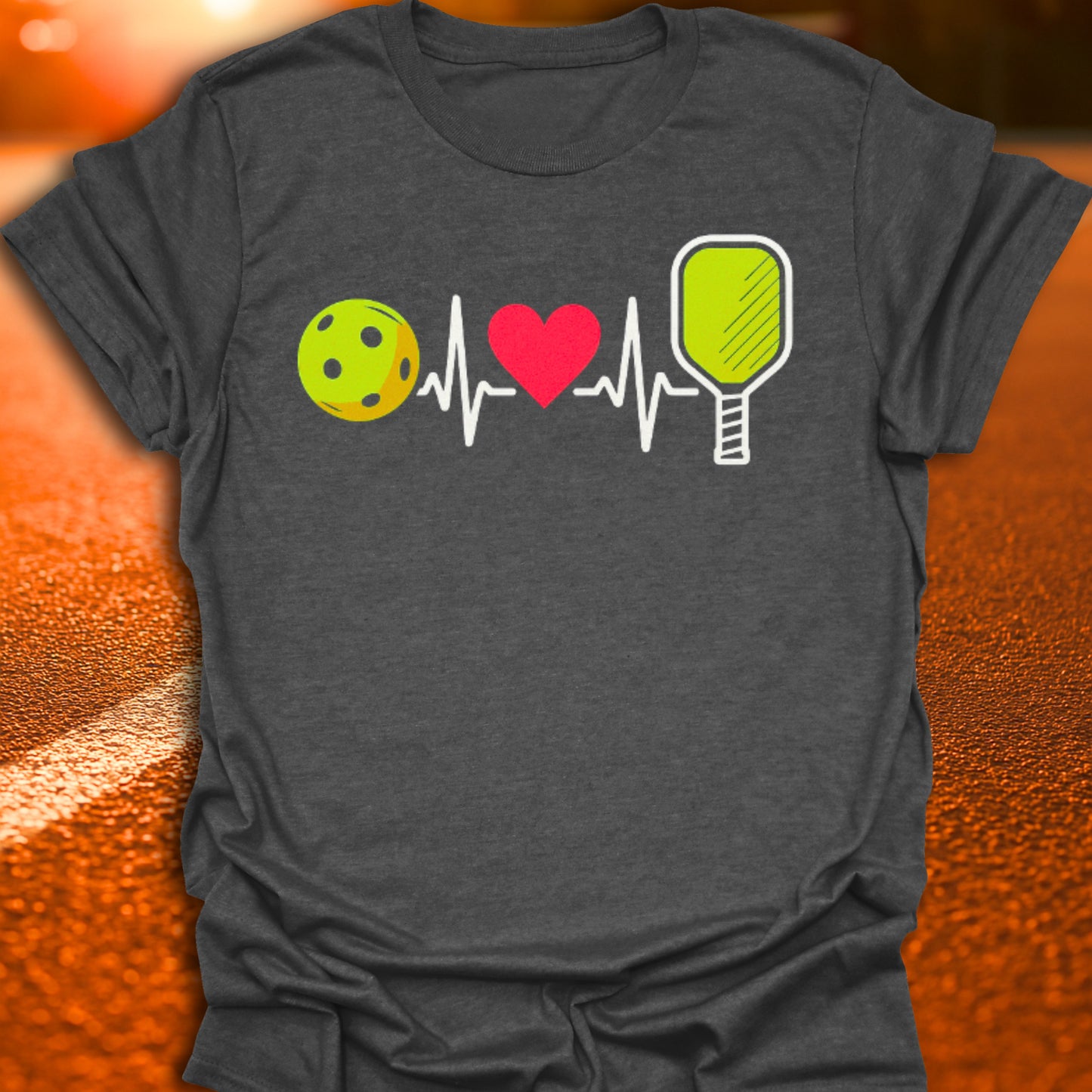Pickleball Heart Beat T-Shirt