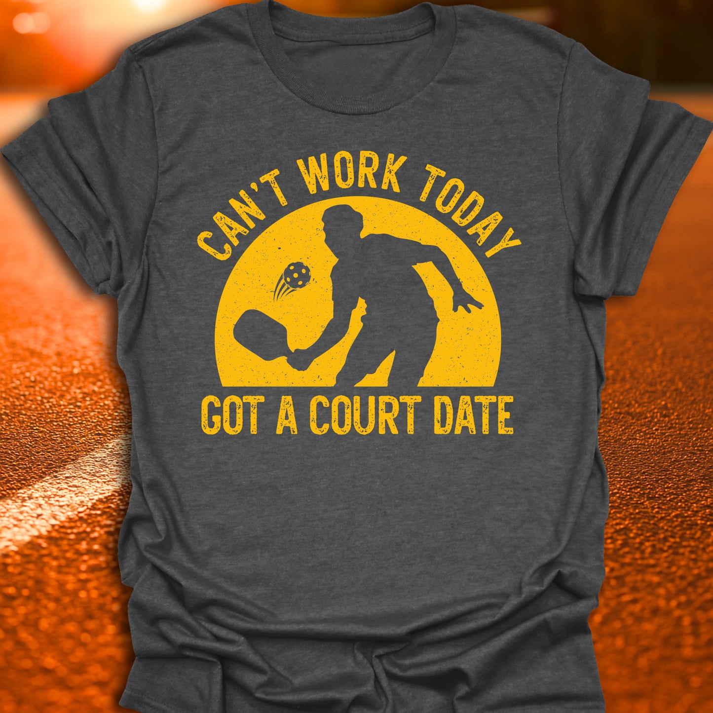 Court Date Pickleball T-Shirt