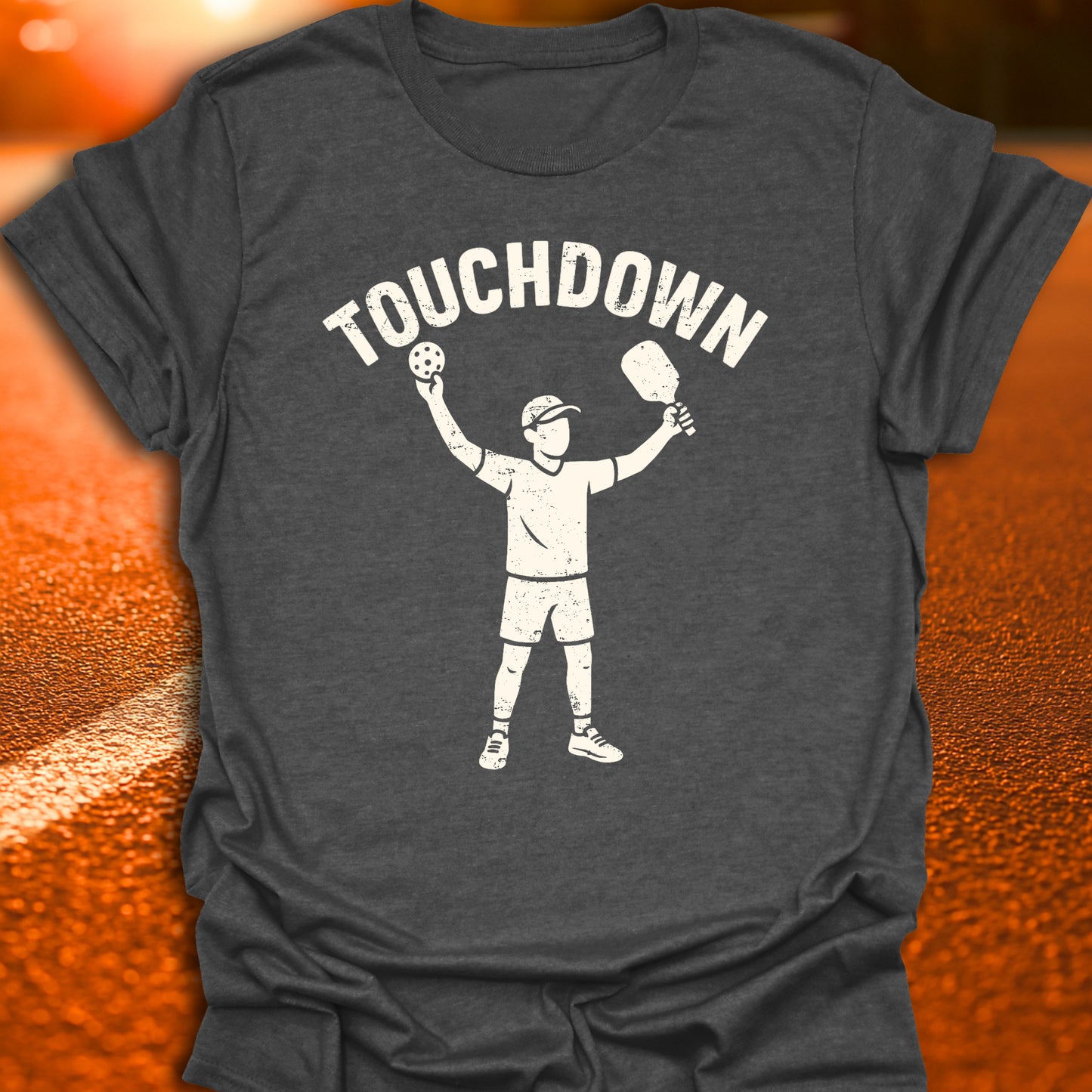 Touchdown Vintage Pickleball T-Shirt
