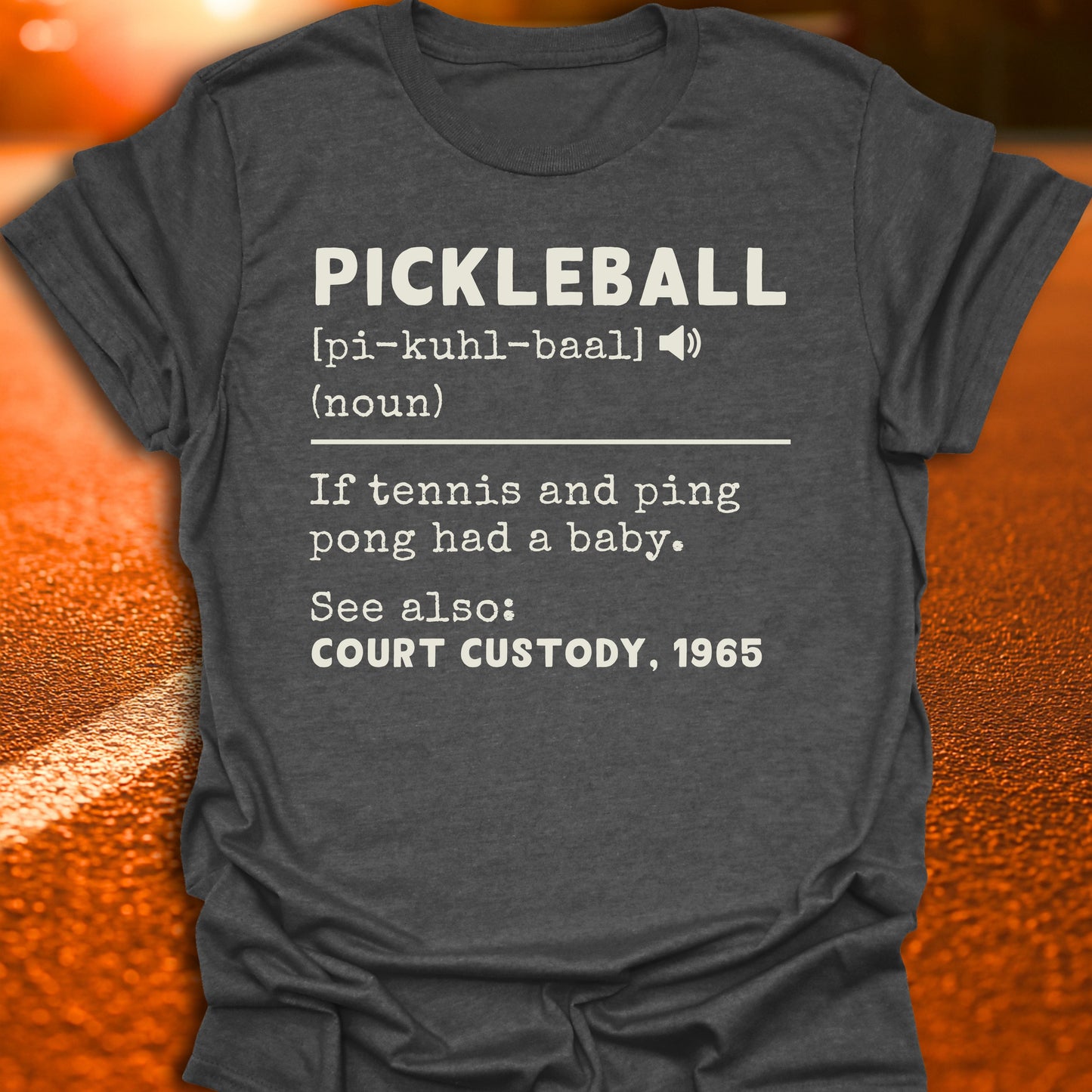 Pickleball Definition T-Shirt