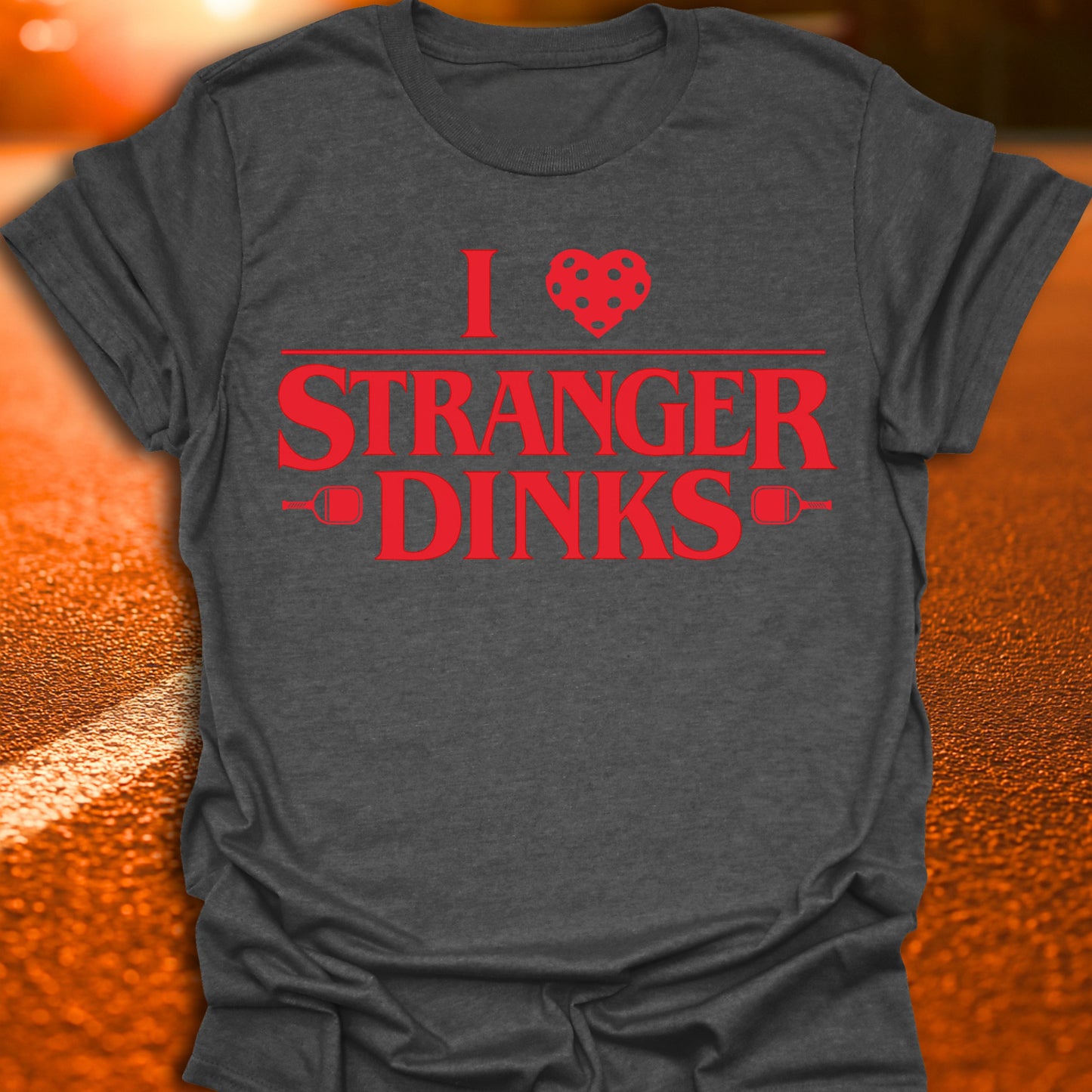 Stranger Dinks Pickleball T-Shirt