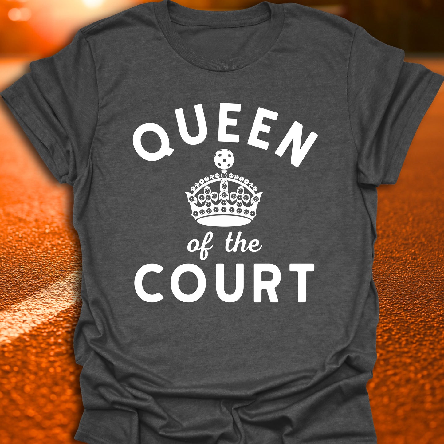 Queen Of The Court Pickleball T-Shirt