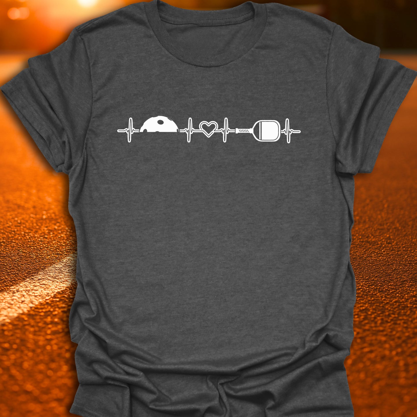 Pickleball Heartbeat T-Shirt