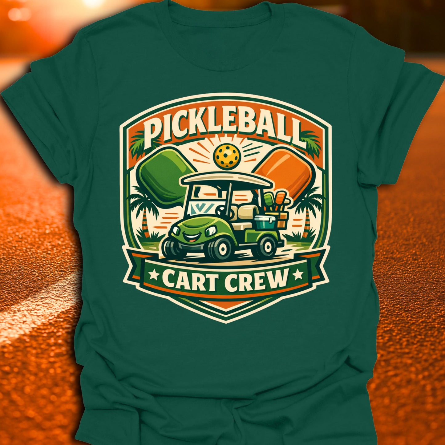 Cart Crew Pickleball T-Shirt