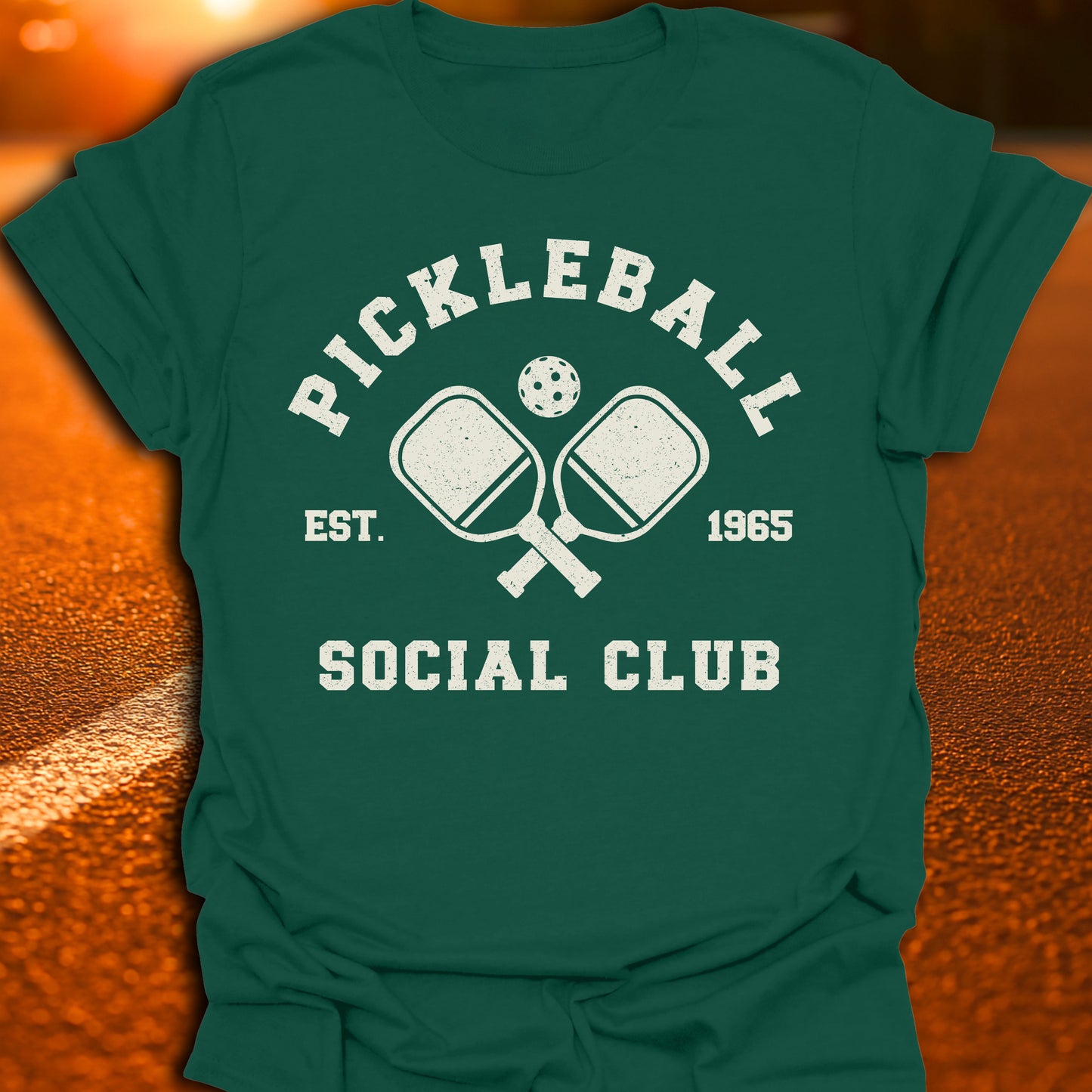 Pickleball Social Club (Varsity) T-Shirt