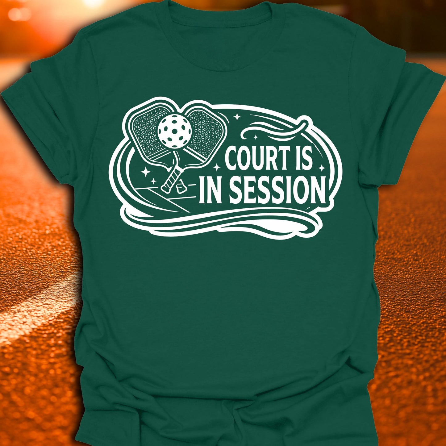 Court Is In Session Pickleball T-Shirt