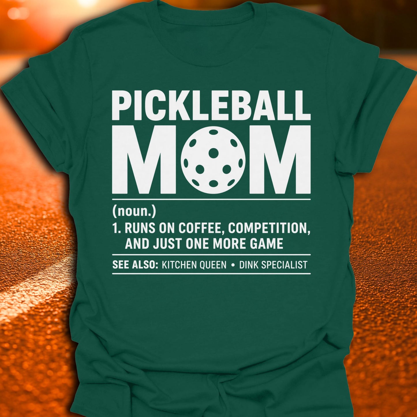 Pickleball Mom Definition T-Shirt
