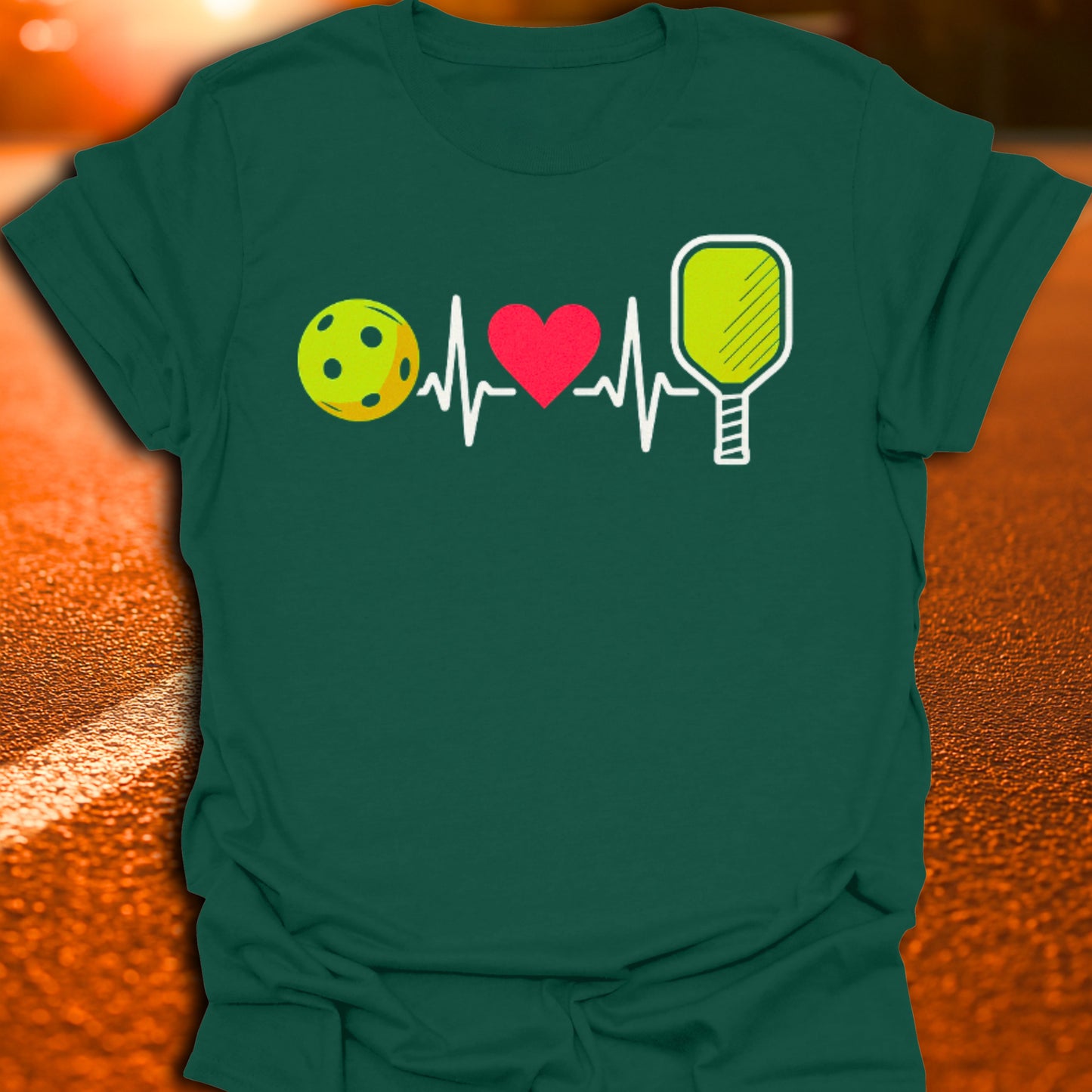 Pickleball Heart Beat T-Shirt
