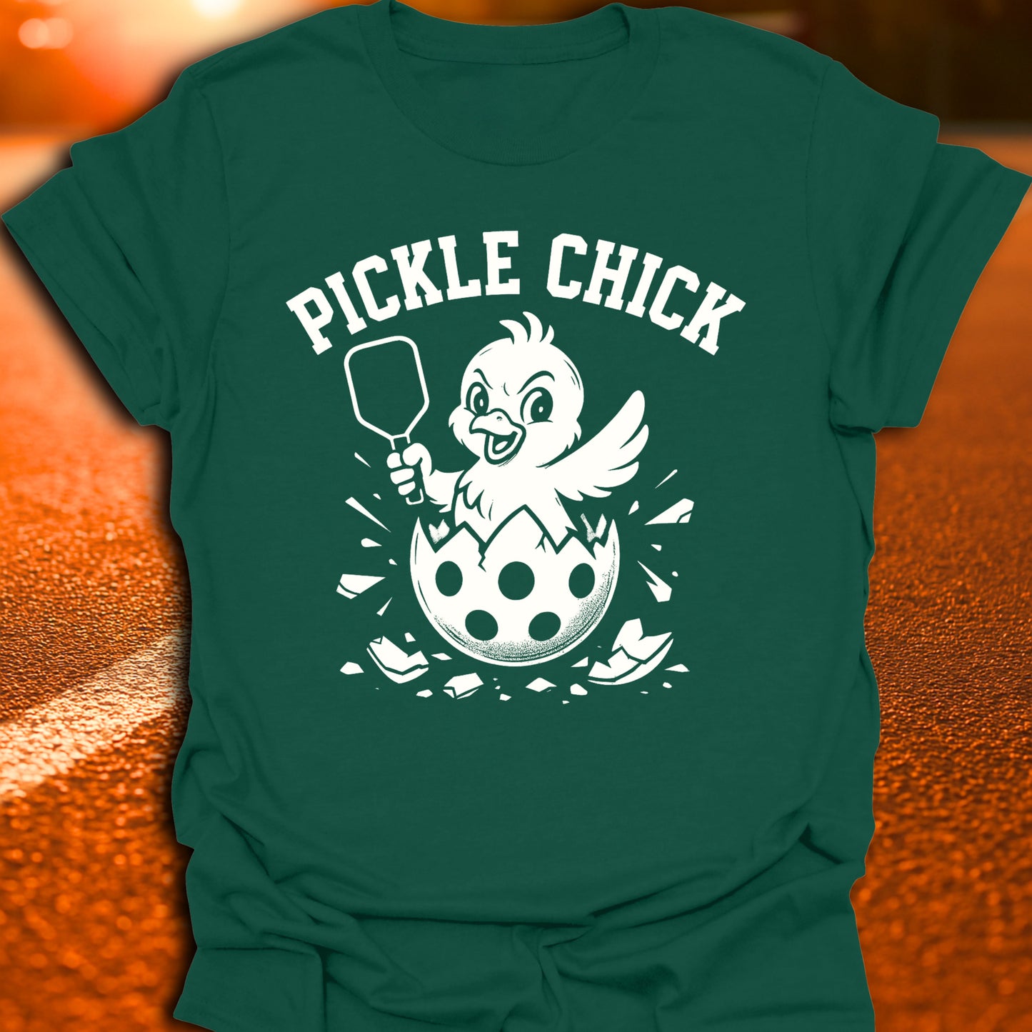Pickle Chick Varsity T-Shirt