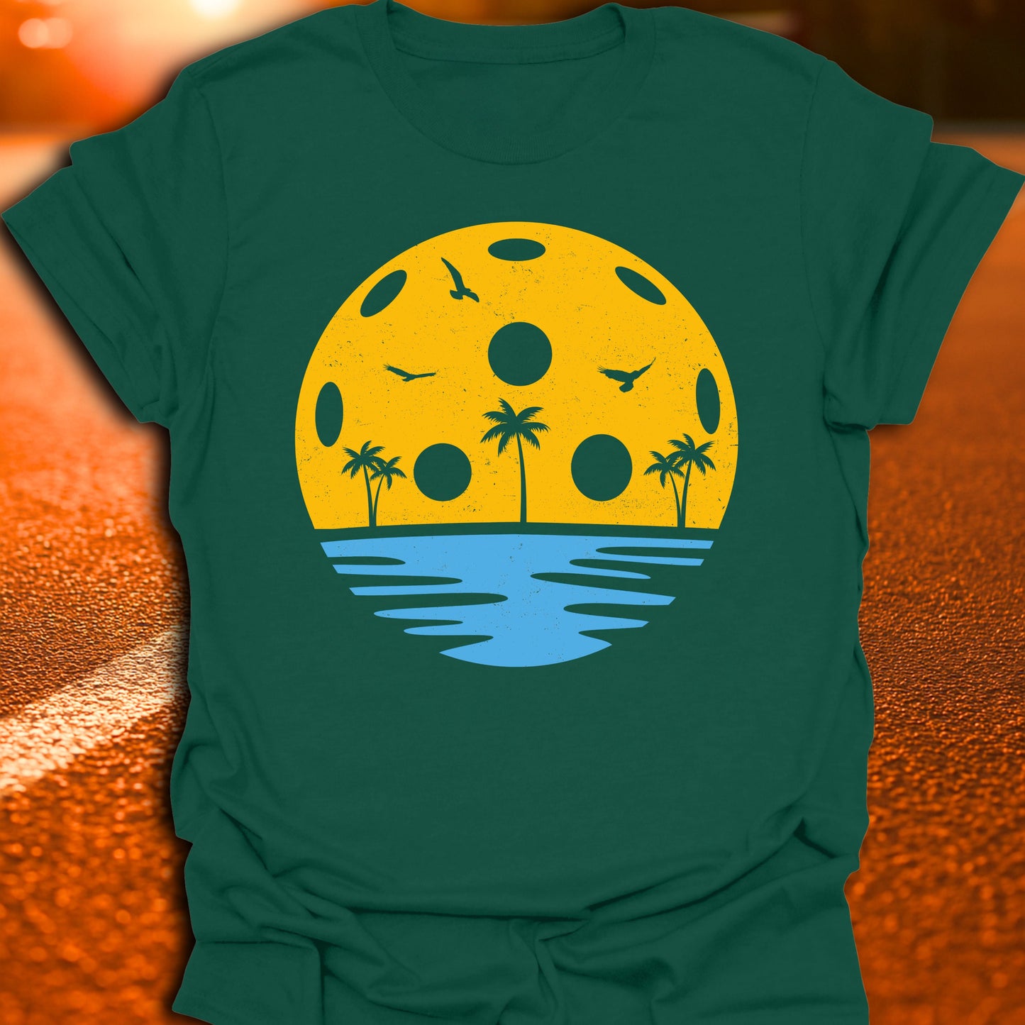 Sunset Pickleball T-Shirt