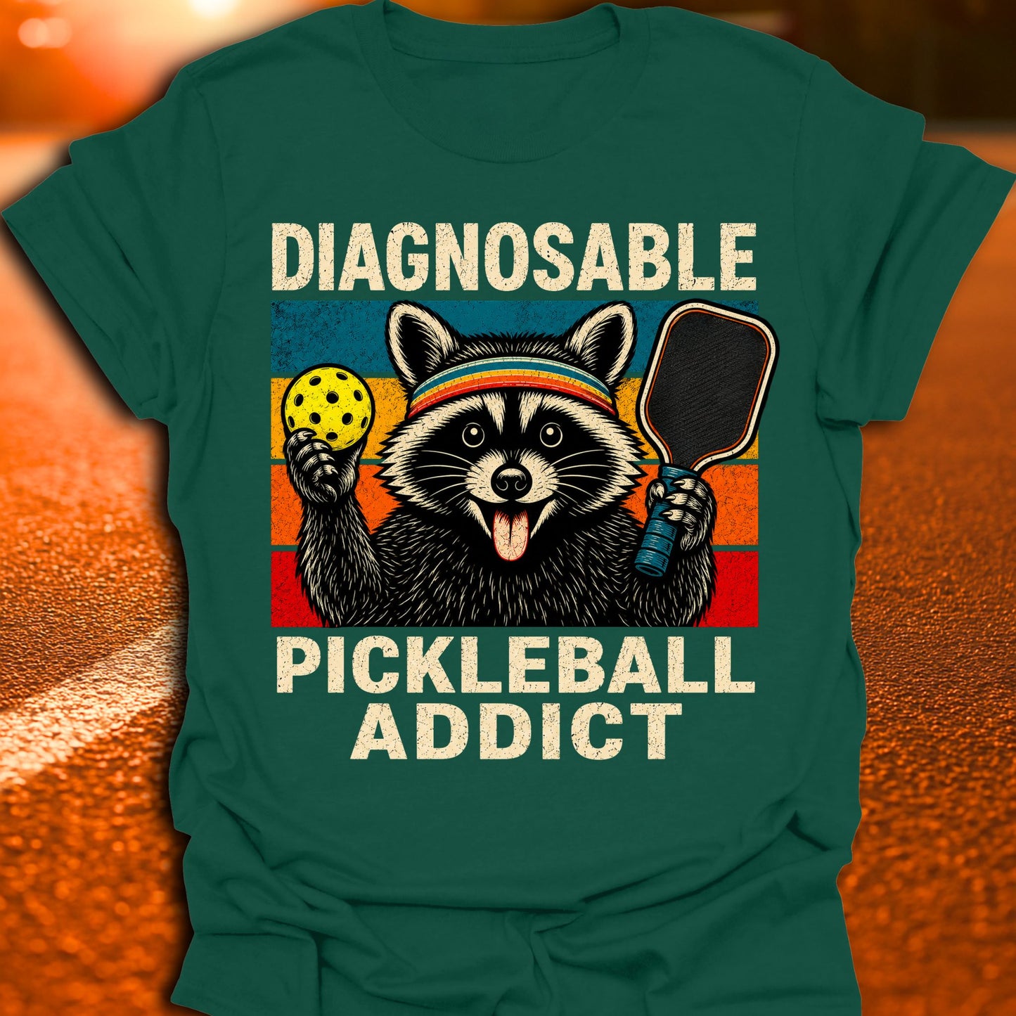 Diagnosable Pickleball Addict T-Shirt