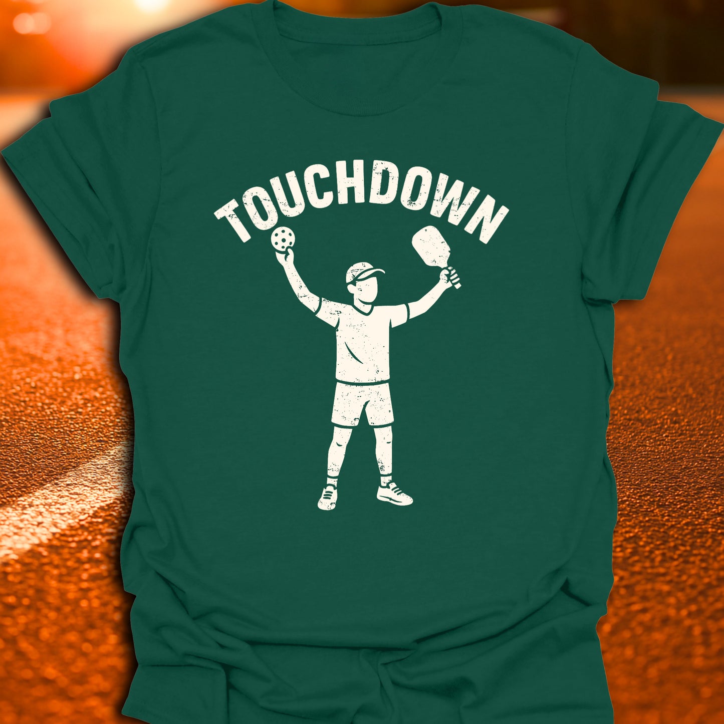 Touchdown Vintage Pickleball T-Shirt