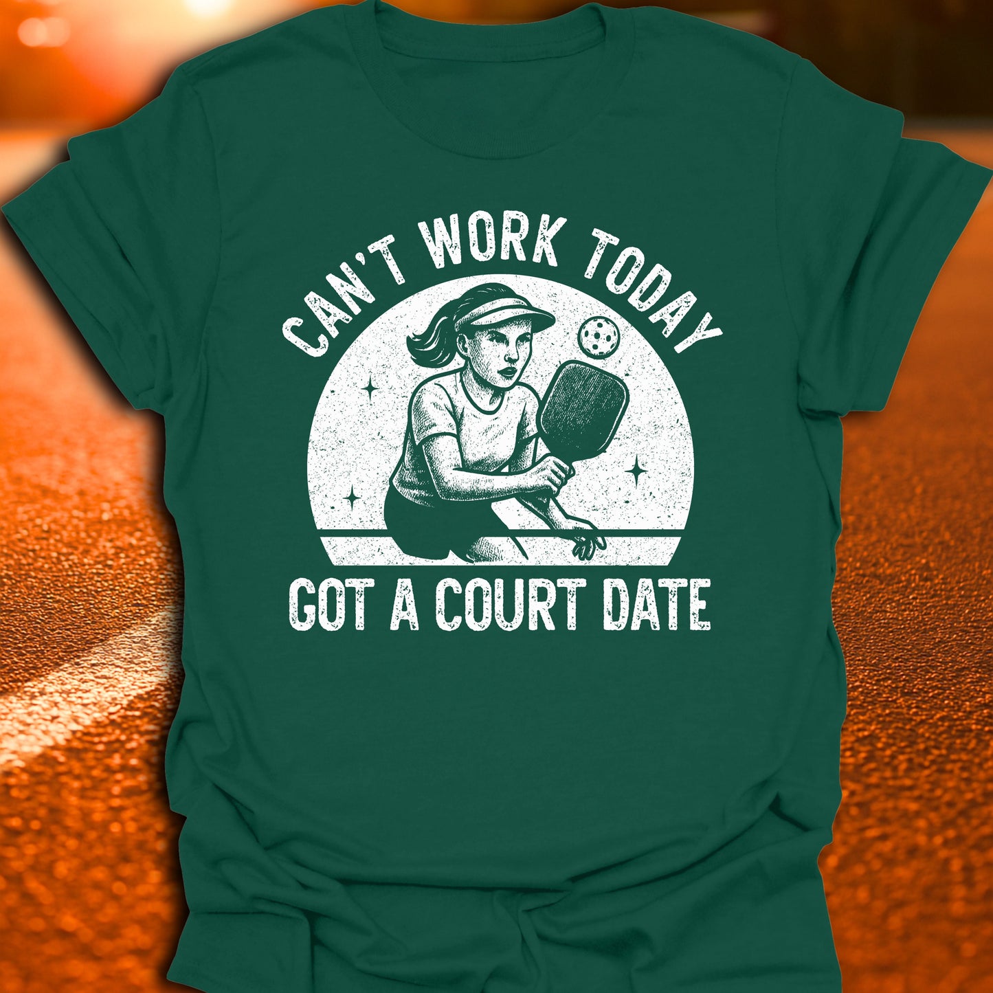 Court Date Pickleball T-Shirt
