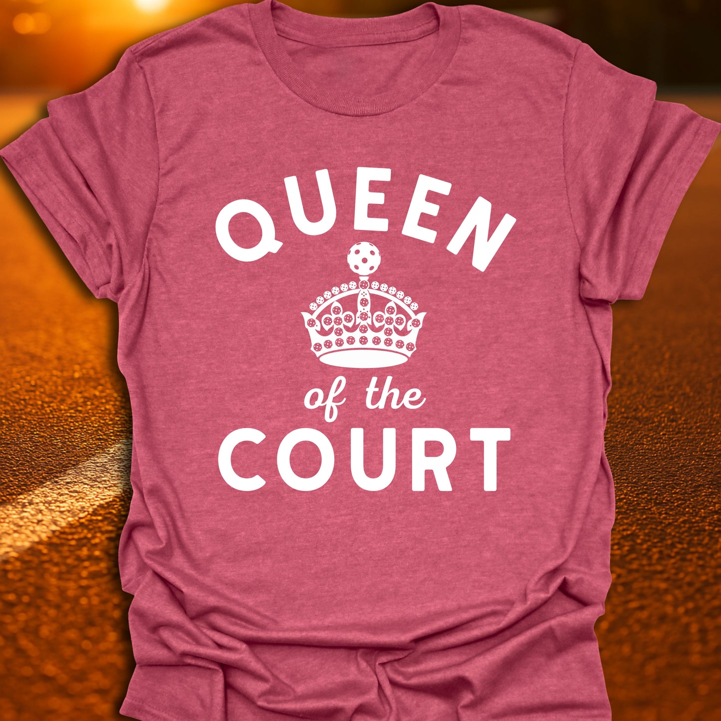 Queen Of The Court Pickleball T-Shirt