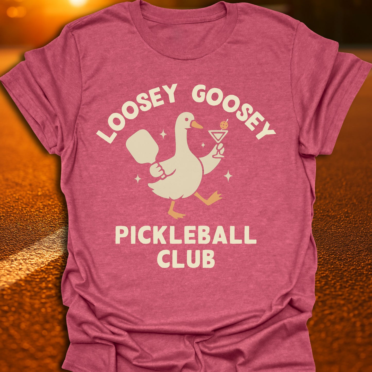 Loosey Goosey Pickleball Club T-shirt