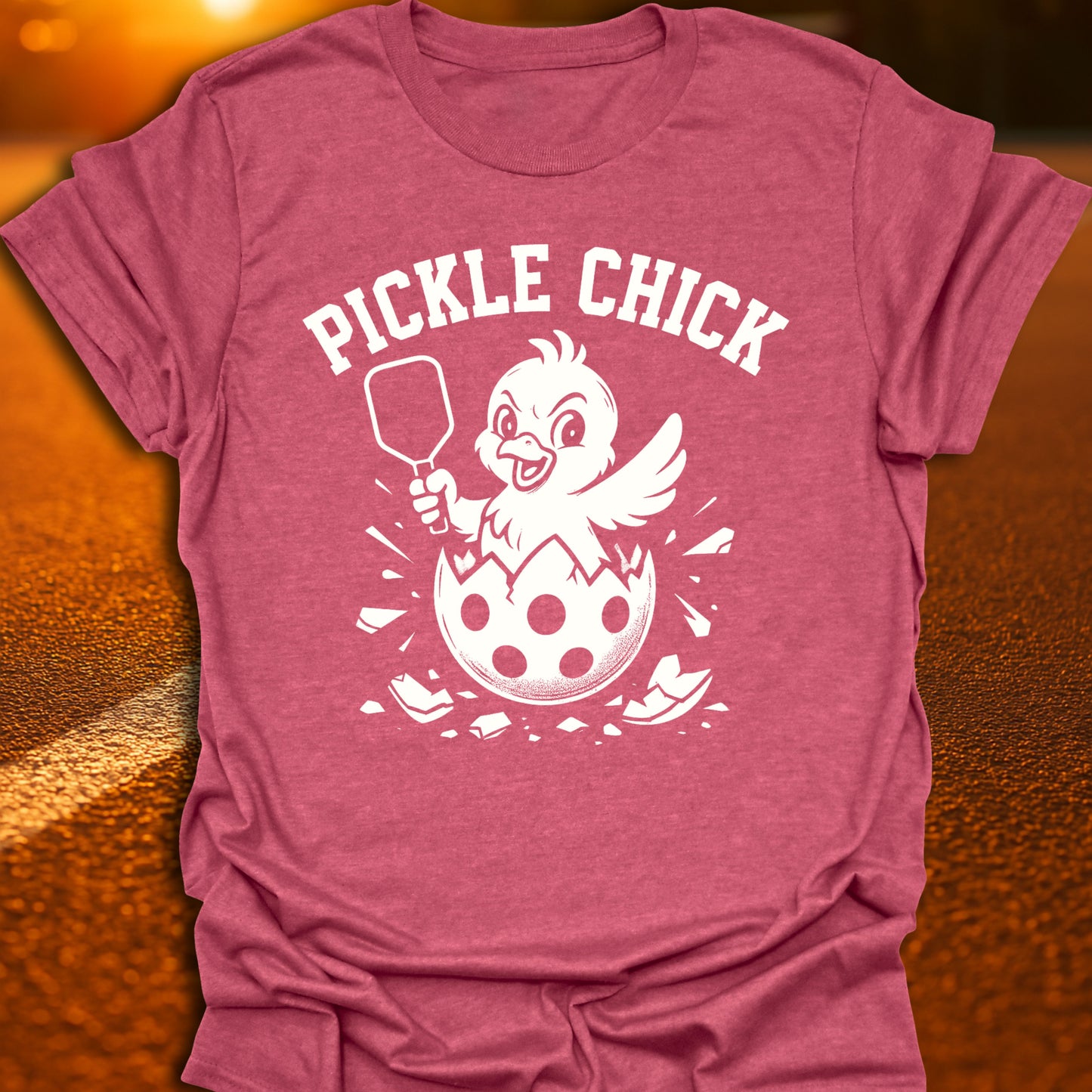 Pickle Chick Varsity T-Shirt