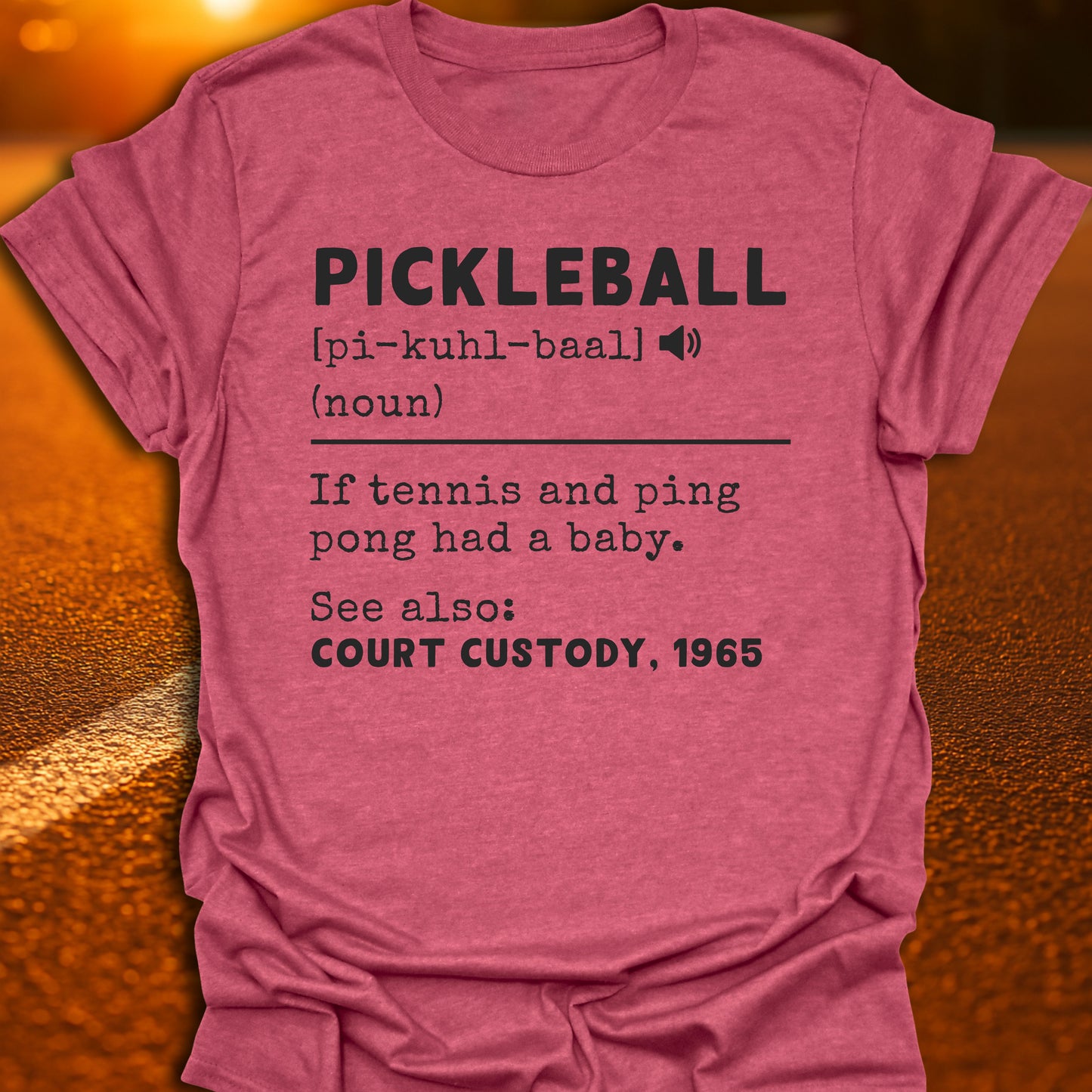 Pickleball Definition T-Shirt