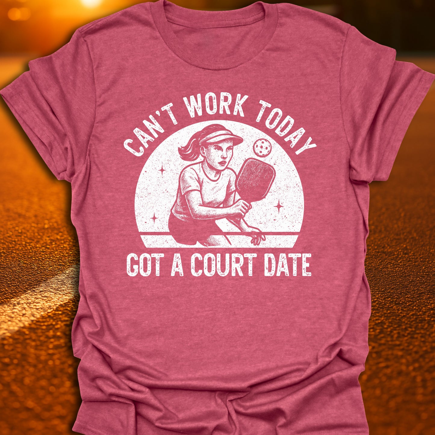 Court Date Pickleball T-Shirt
