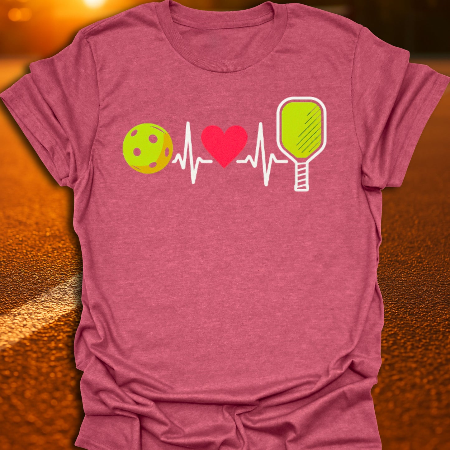 Pickleball Heart Beat T-Shirt