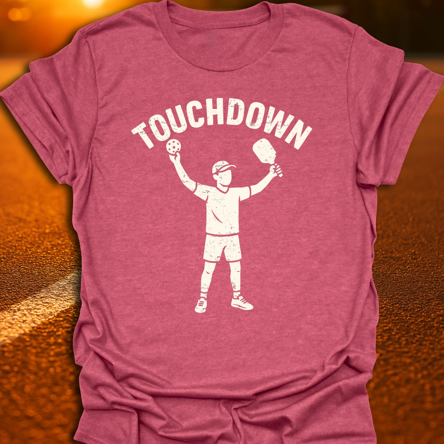 Touchdown Vintage Pickleball T-Shirt