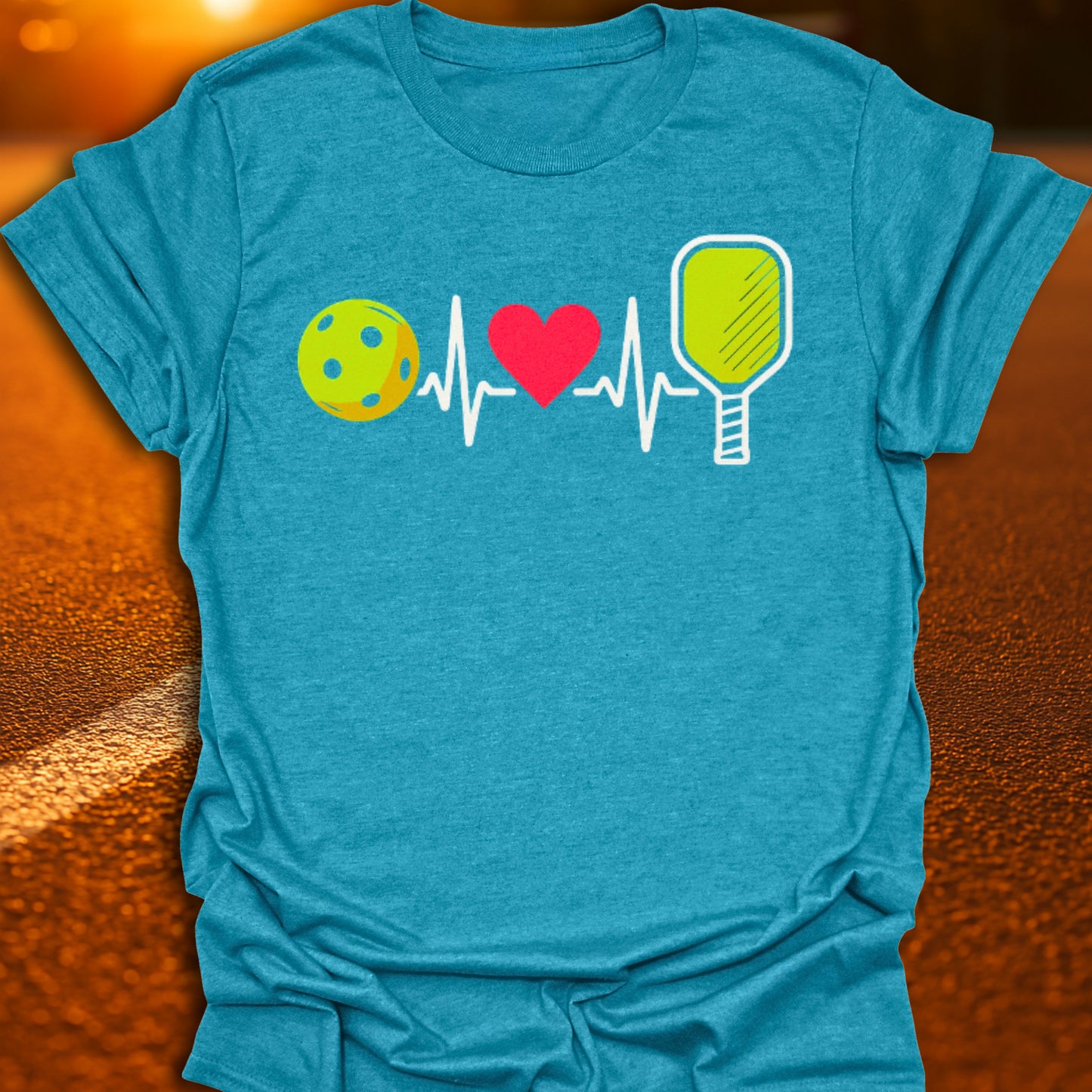 Pickleball Heart Beat T-Shirt