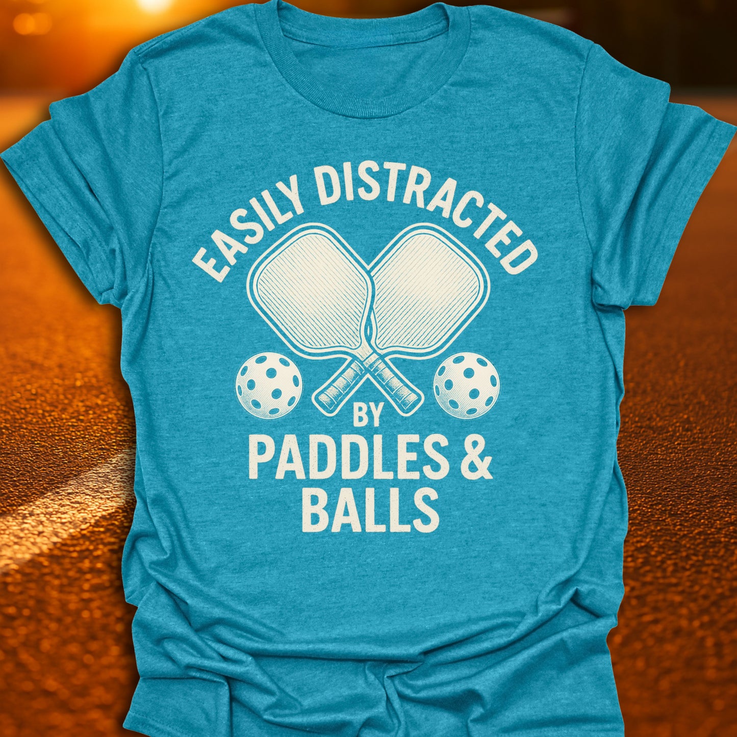 Easily Distracted By Paddles & Balls T-Shirt