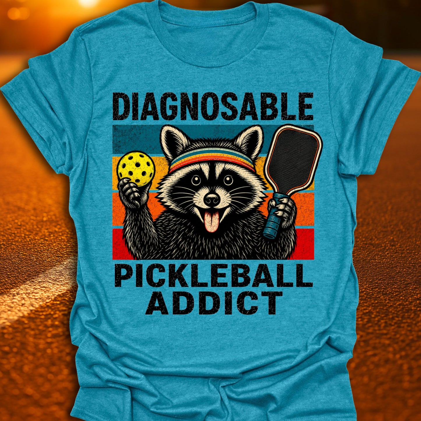 Diagnosable Pickleball Addict T-Shirt